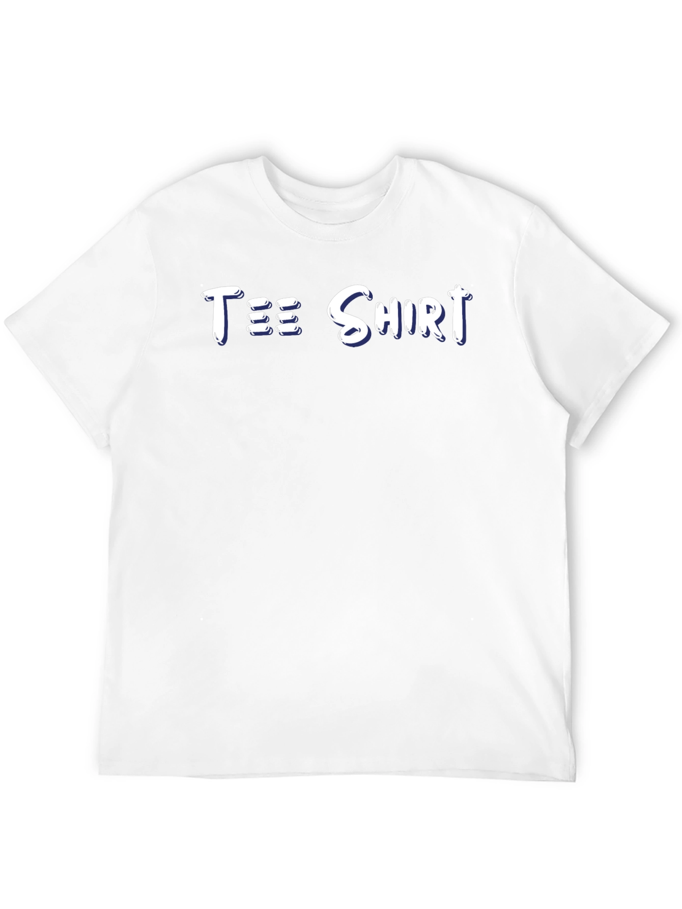 Black Tee Shirt with Fun Graphic Print