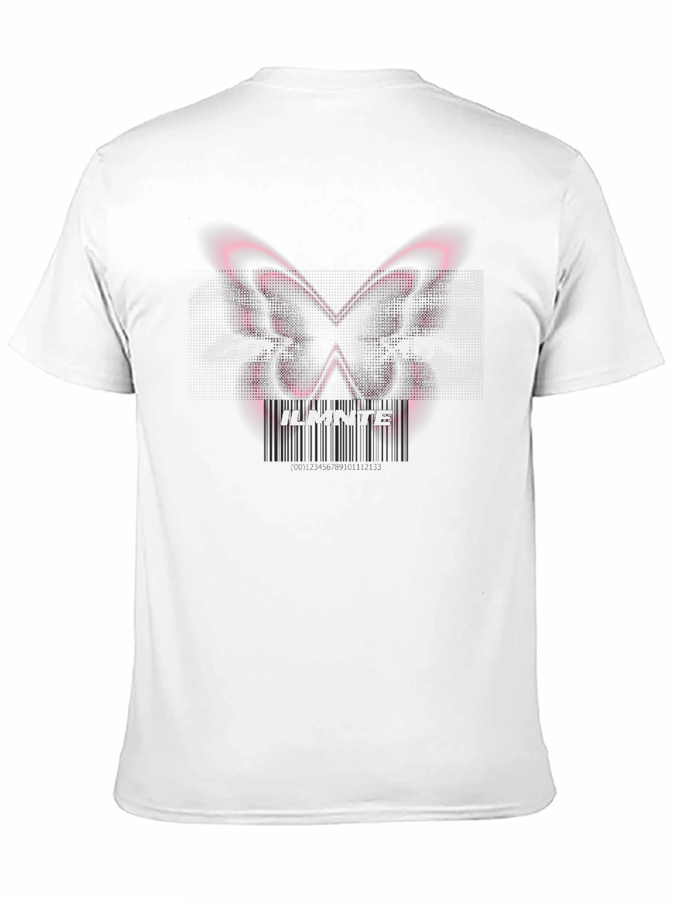 ILMNTE Butterfly Graphic Black T-Shirt