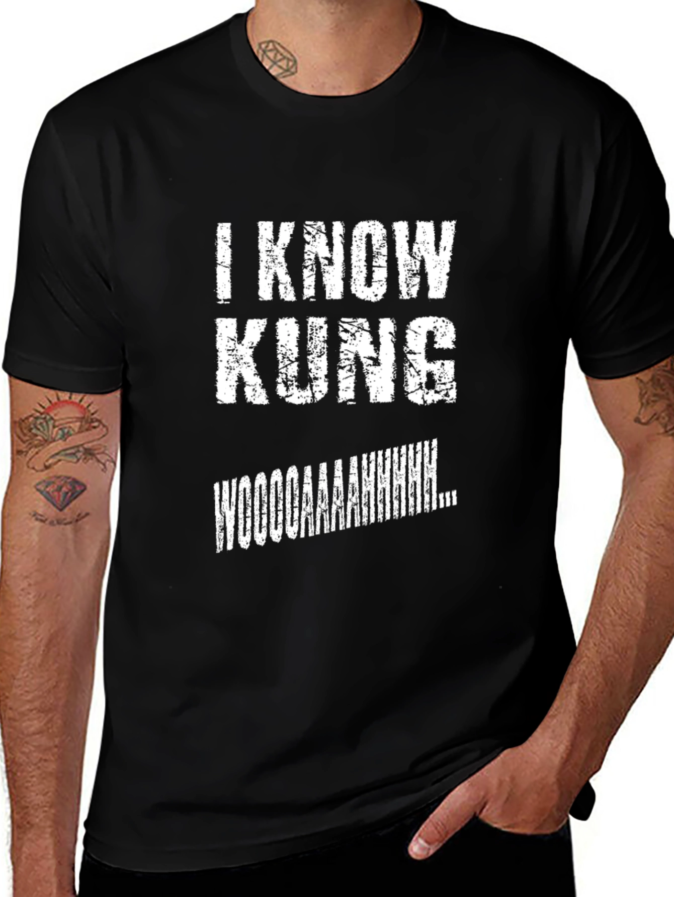 I Know Kung Wooooaaahhhhh T-Shirt