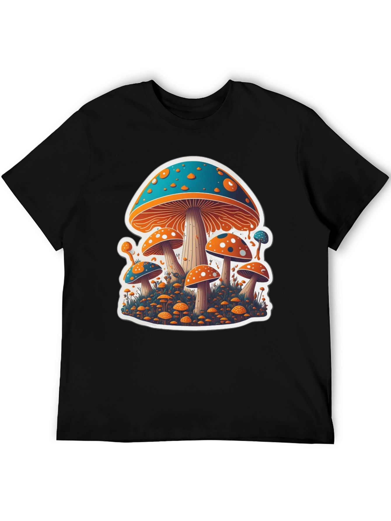 Funky Mushroom Graphic Tee