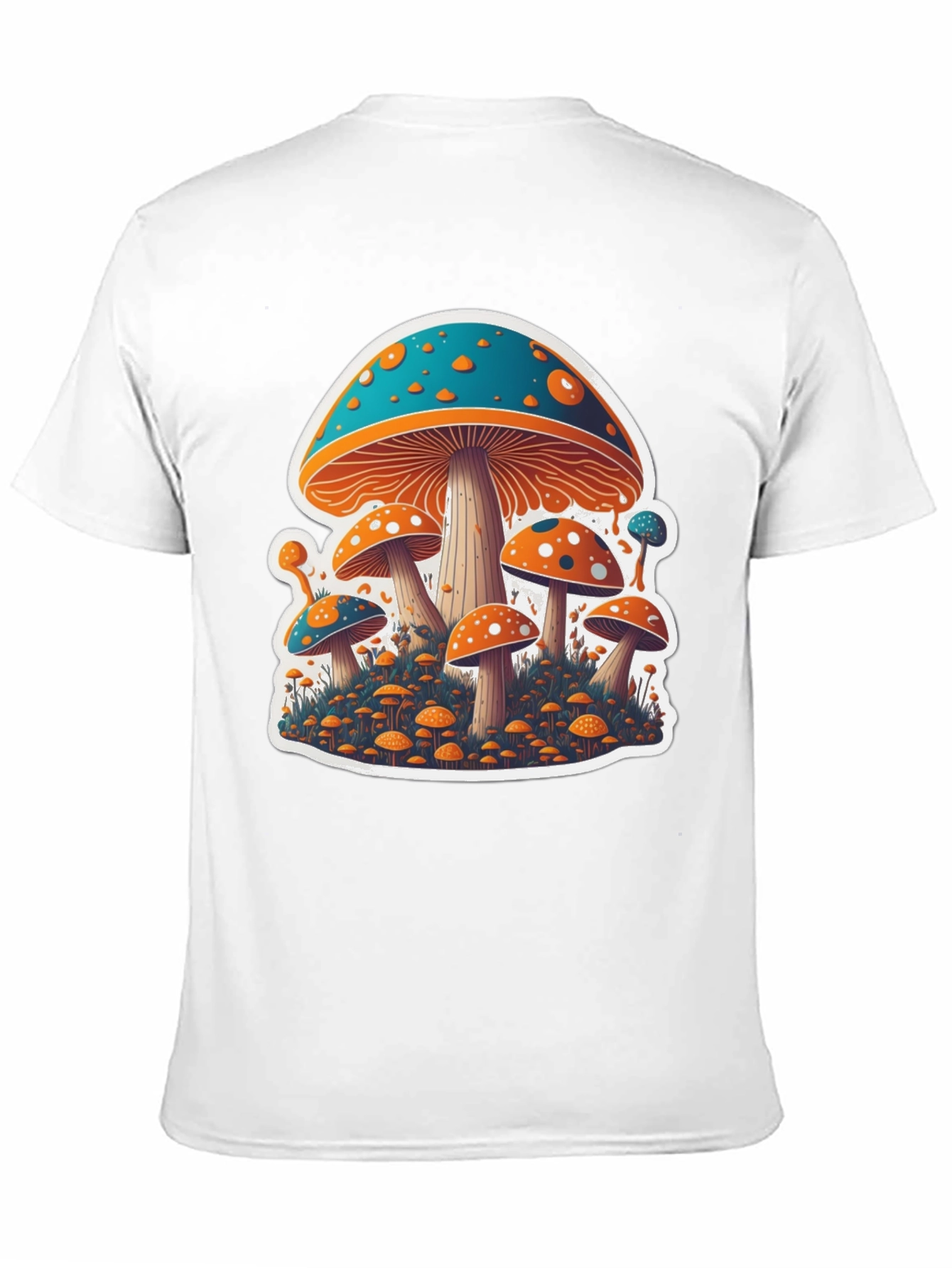 Funky Mushroom Graphic Tee