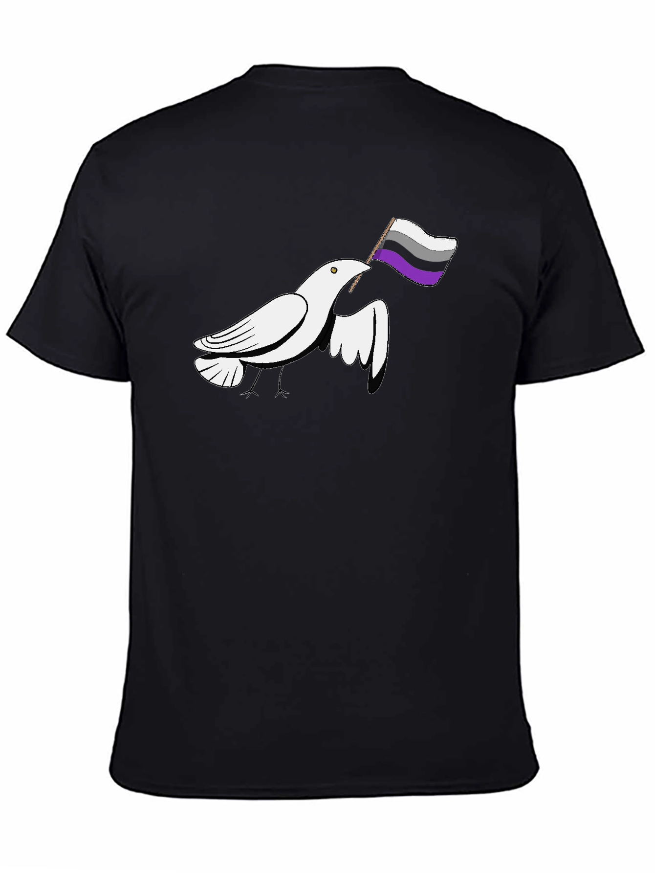 Asexual Pride Dove T-Shirt