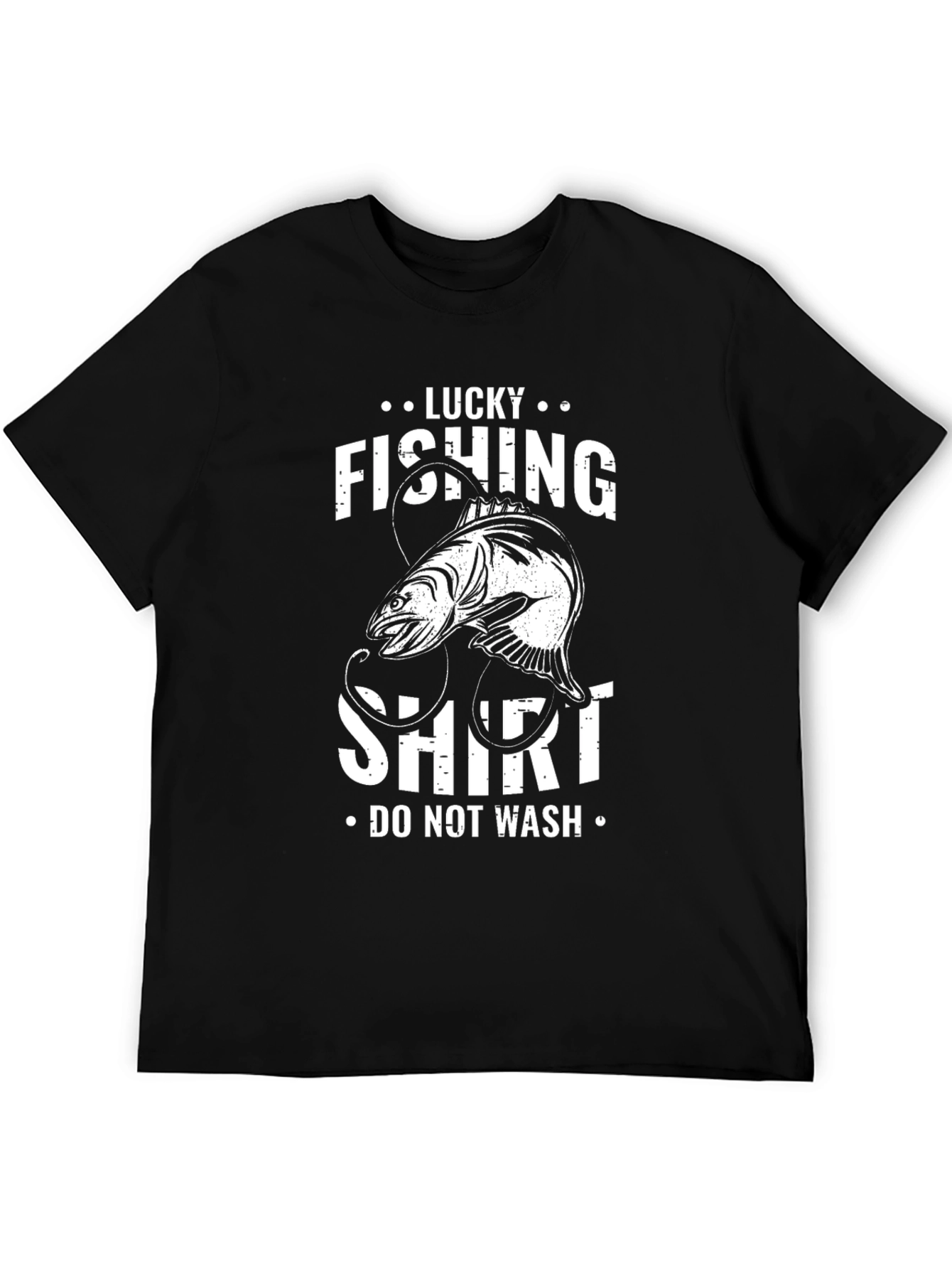 Lucky Fishing Shirt - Do Not Wash Graphic Tee