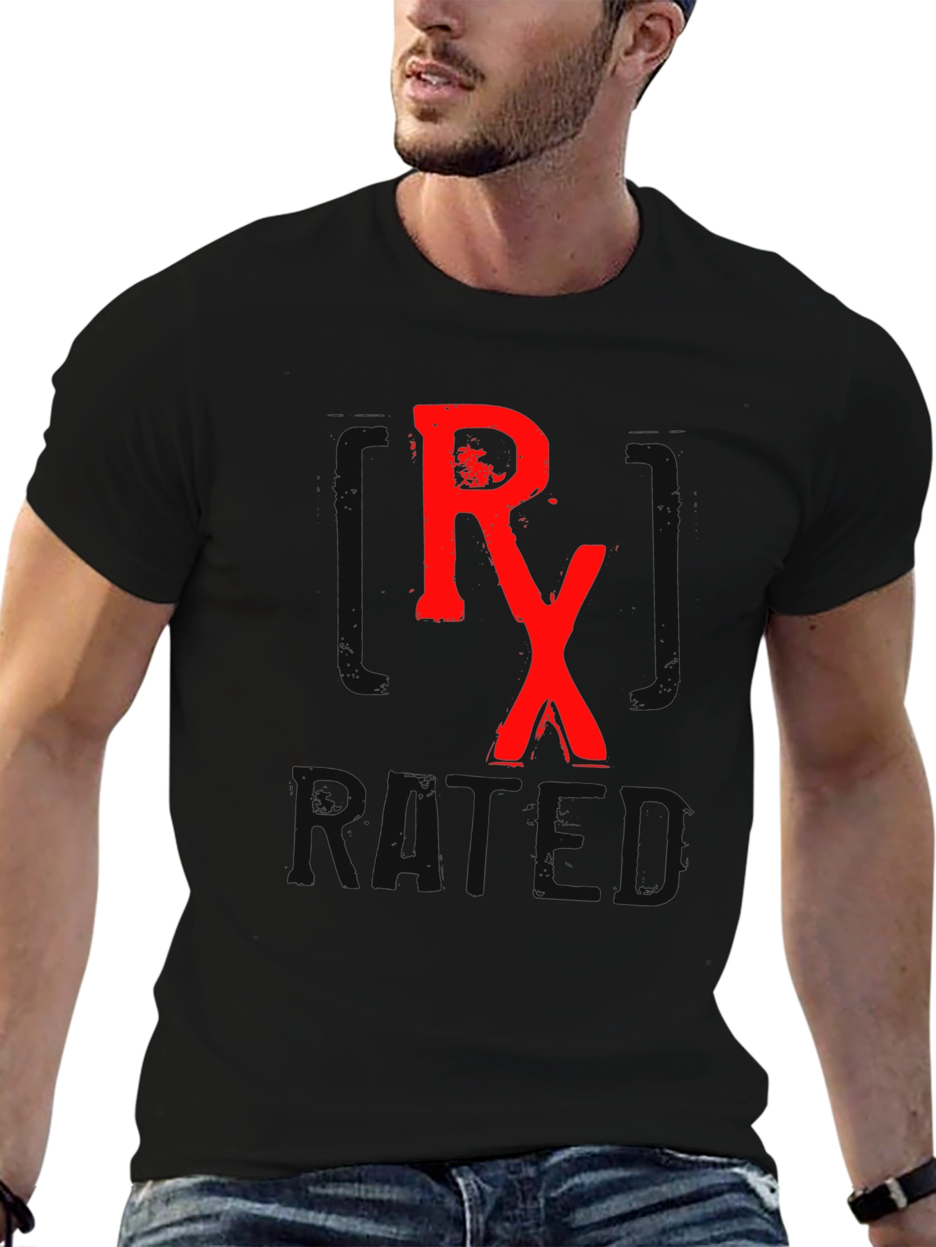 RX Rated Graphic Tee - Black