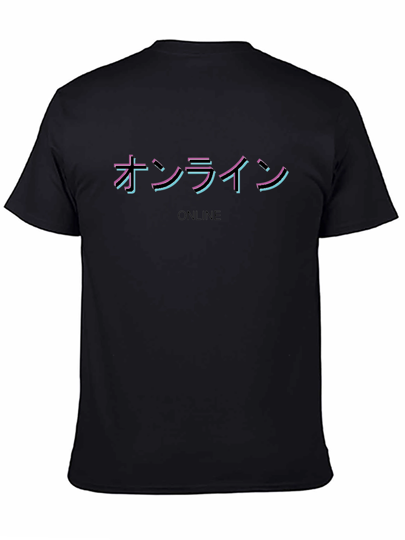 Online Japanese Text T-Shirt