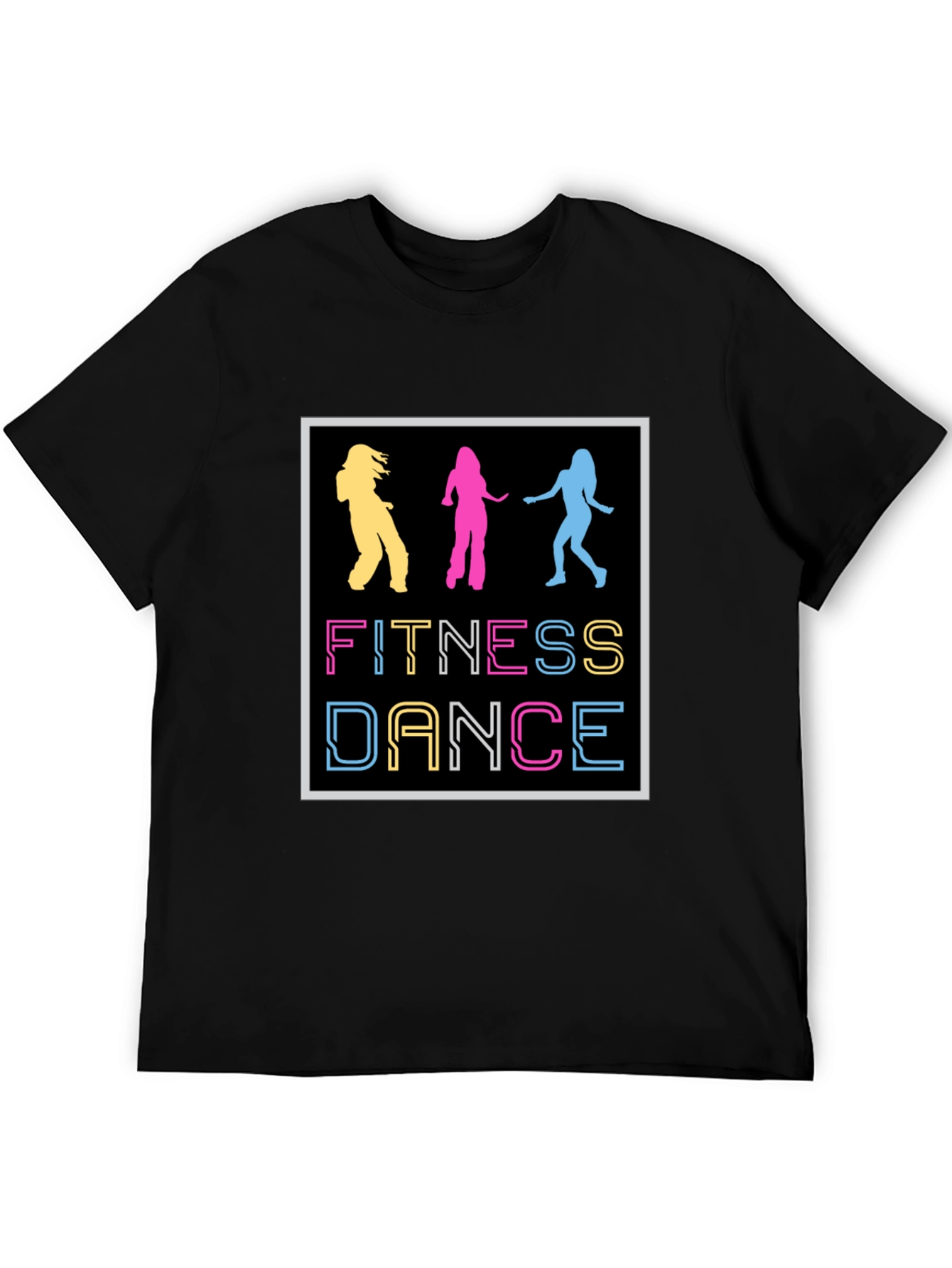 Fitness Dance Graphic T-Shirt