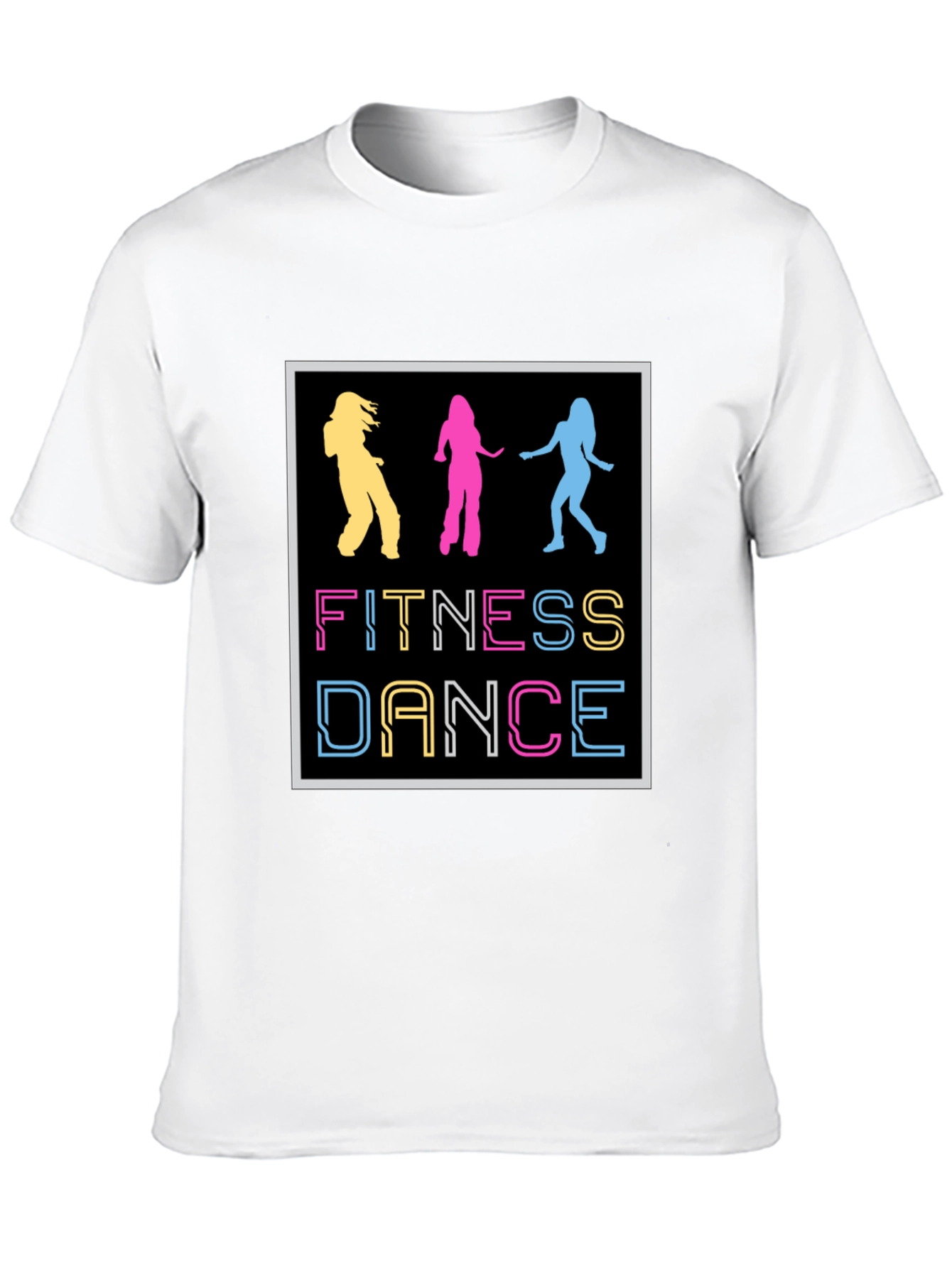 Fitness Dance Graphic T-Shirt