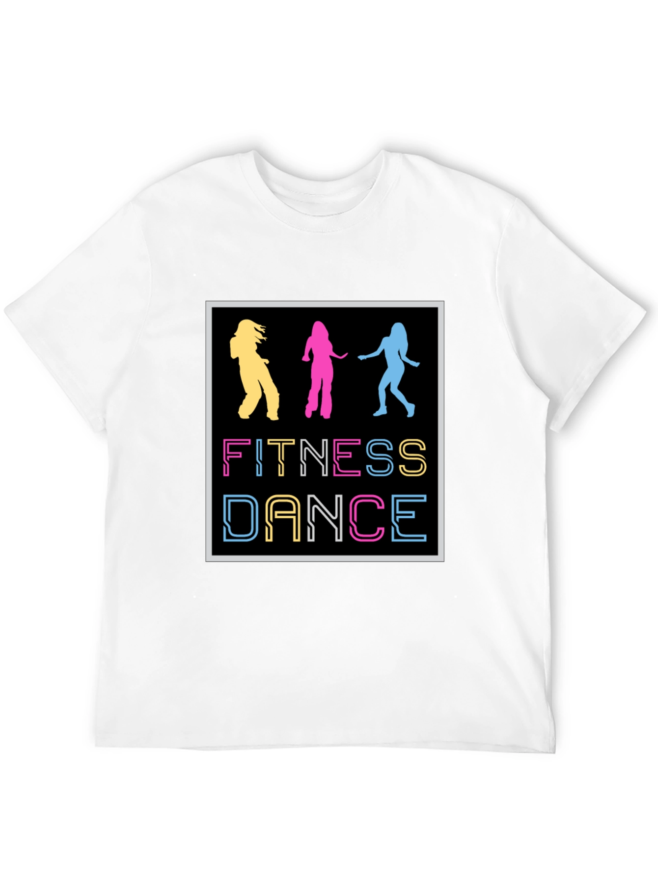 Fitness Dance Graphic T-Shirt