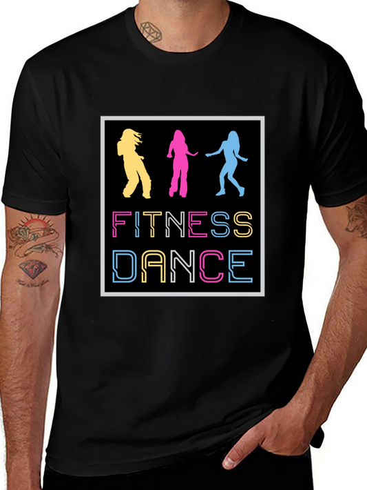 Fitness Dance Graphic T-Shirt