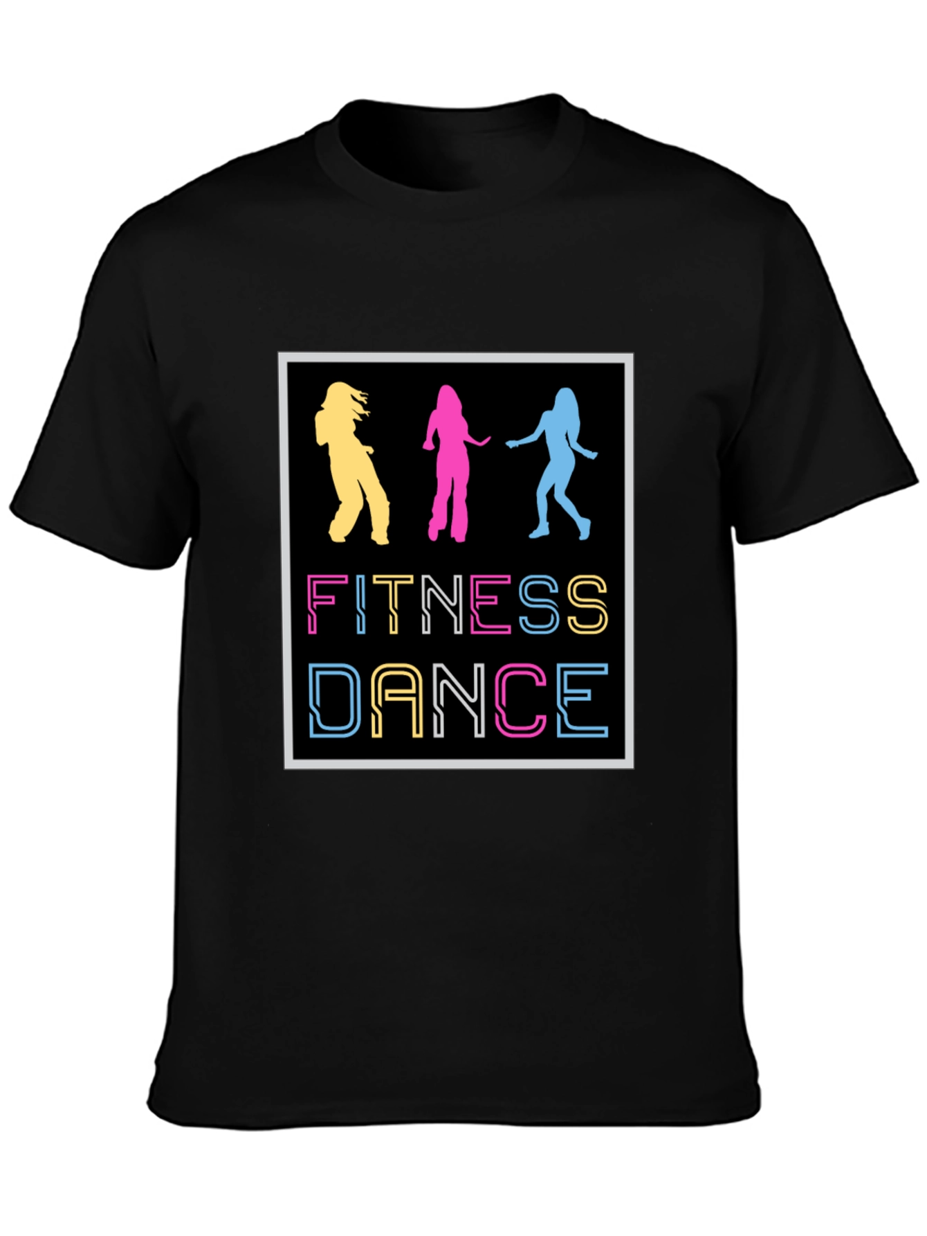 Fitness Dance Graphic T-Shirt