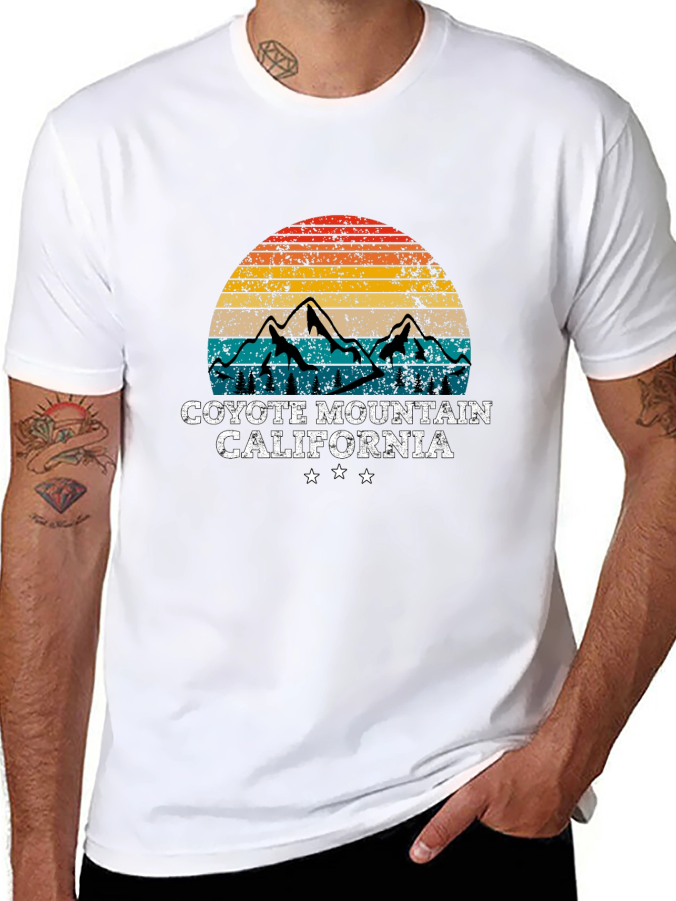Coyote Mountain California Graphic Tee