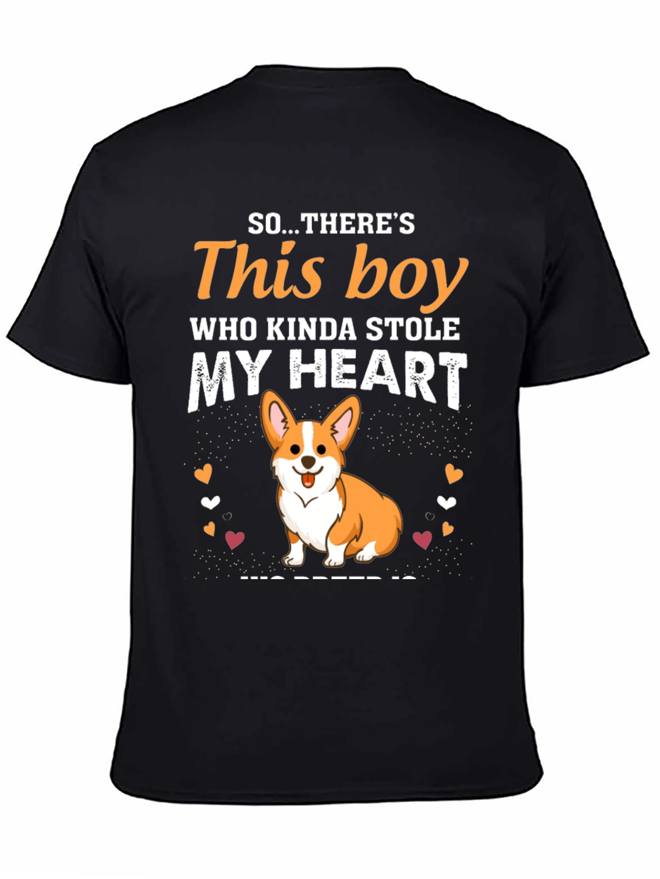 Dog Lover T-Shirt - This Boy Stole My Heart