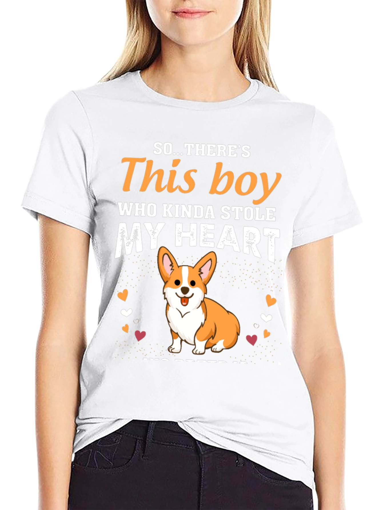 Dog Lover T-Shirt - This Boy Stole My Heart