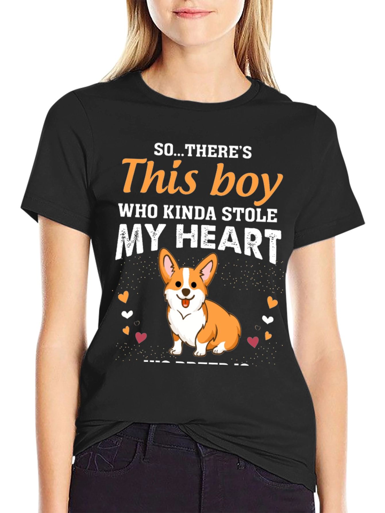 Dog Lover T-Shirt - This Boy Stole My Heart