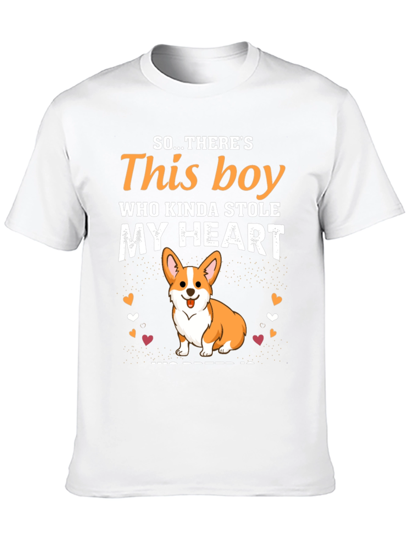 Dog Lover T-Shirt - This Boy Stole My Heart