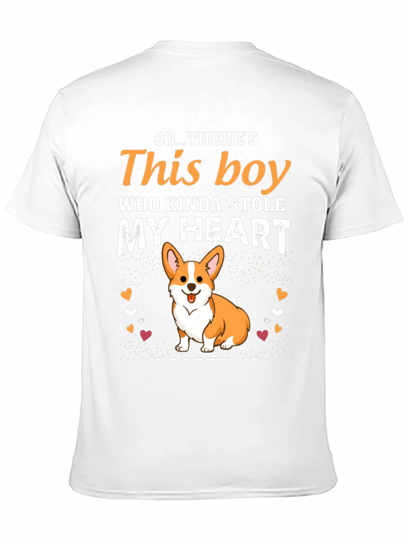 Dog Lover T-Shirt - This Boy Stole My Heart