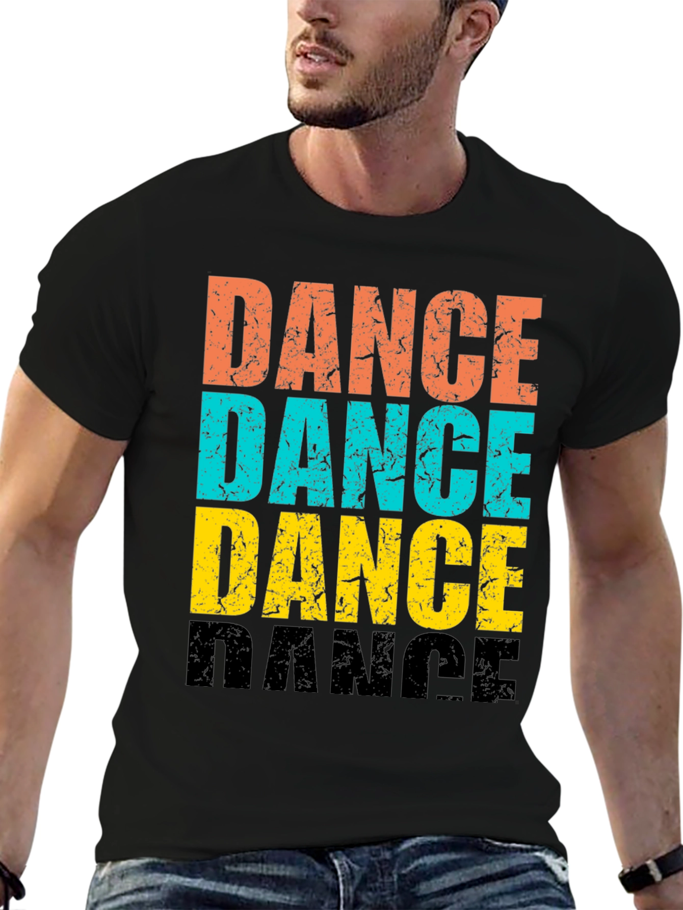 Dance Graphic Tee - Funky & Vibrant