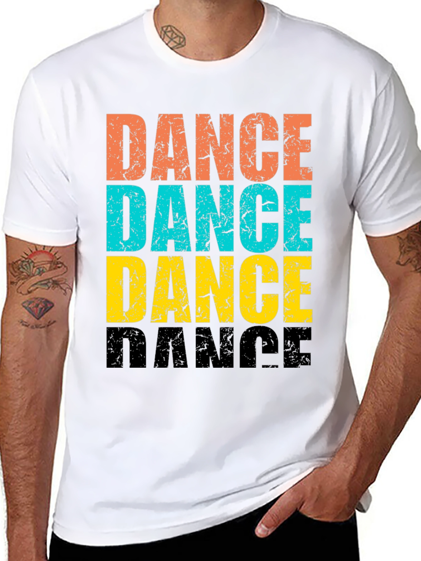 Dance Graphic Tee - Funky & Vibrant