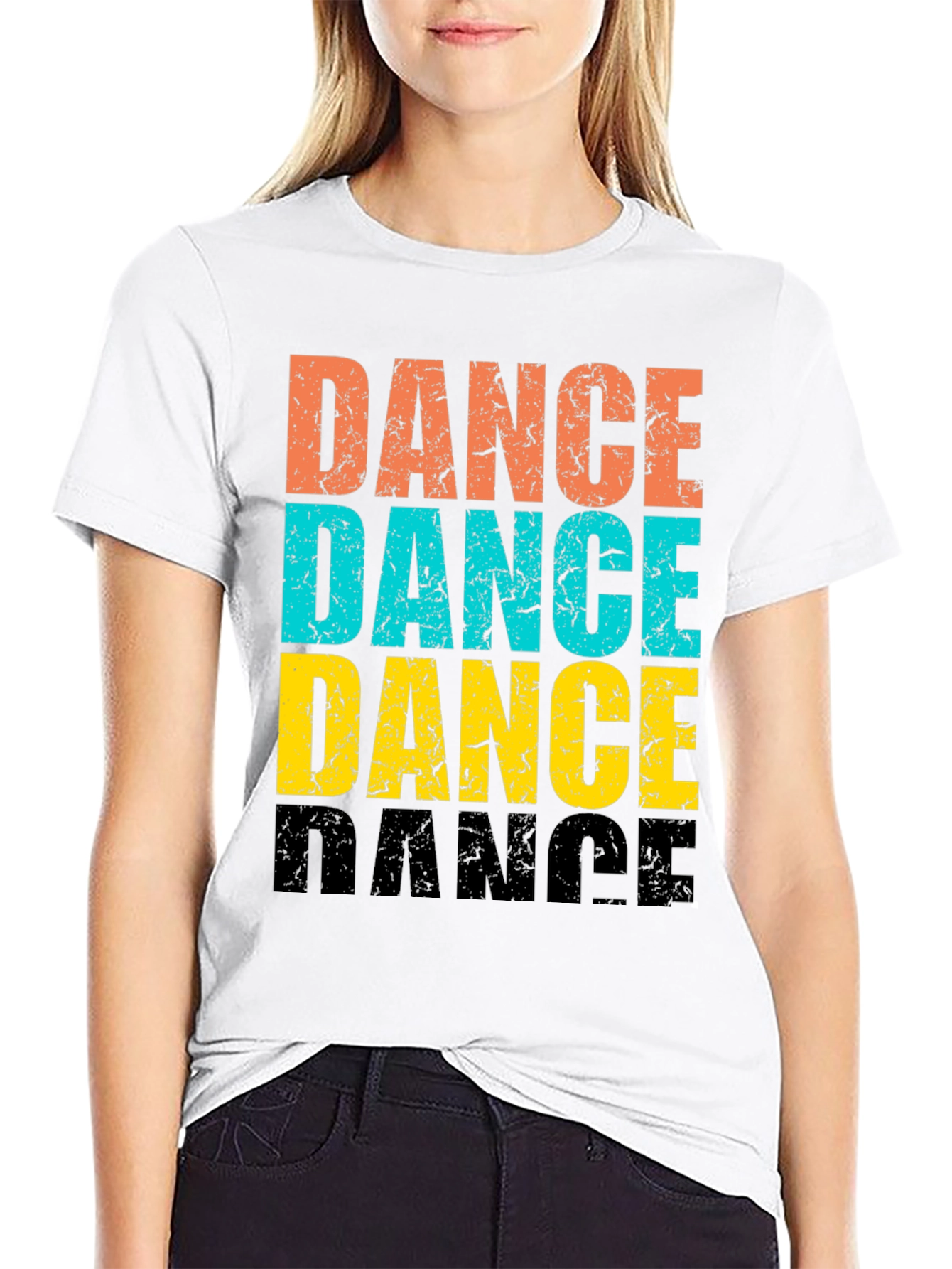 Dance Graphic Tee - Funky & Vibrant