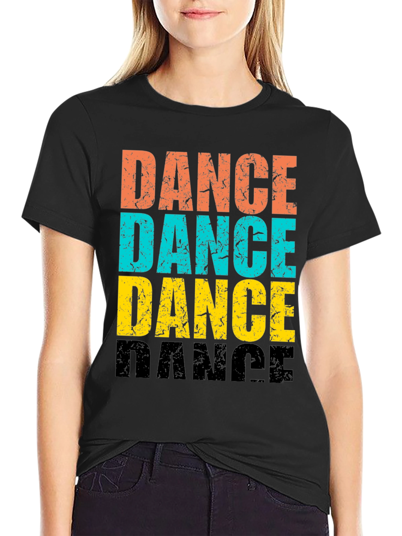 Dance Graphic Tee - Funky & Vibrant
