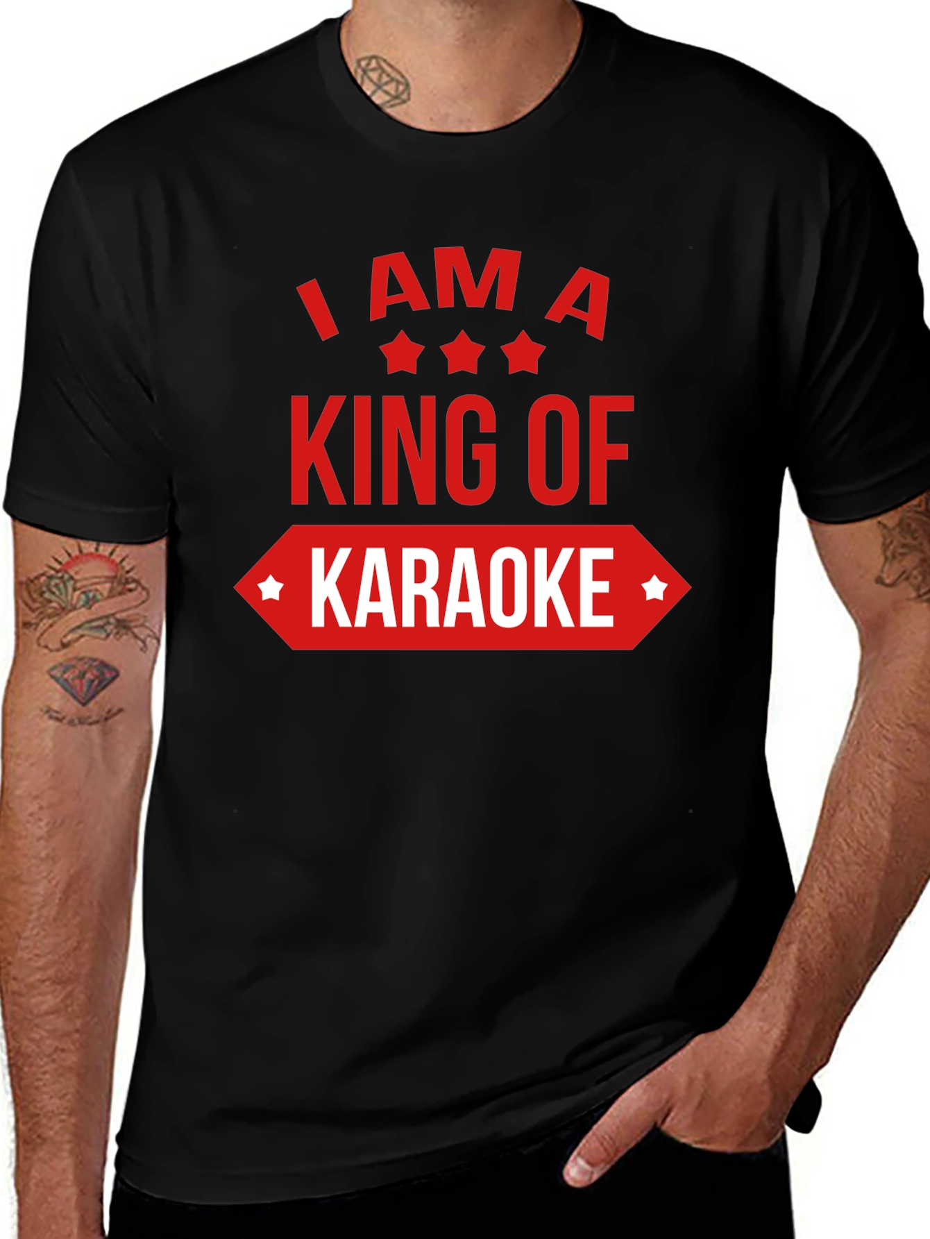 Karaoke King T-Shirt - Stylish Music Lover Tee