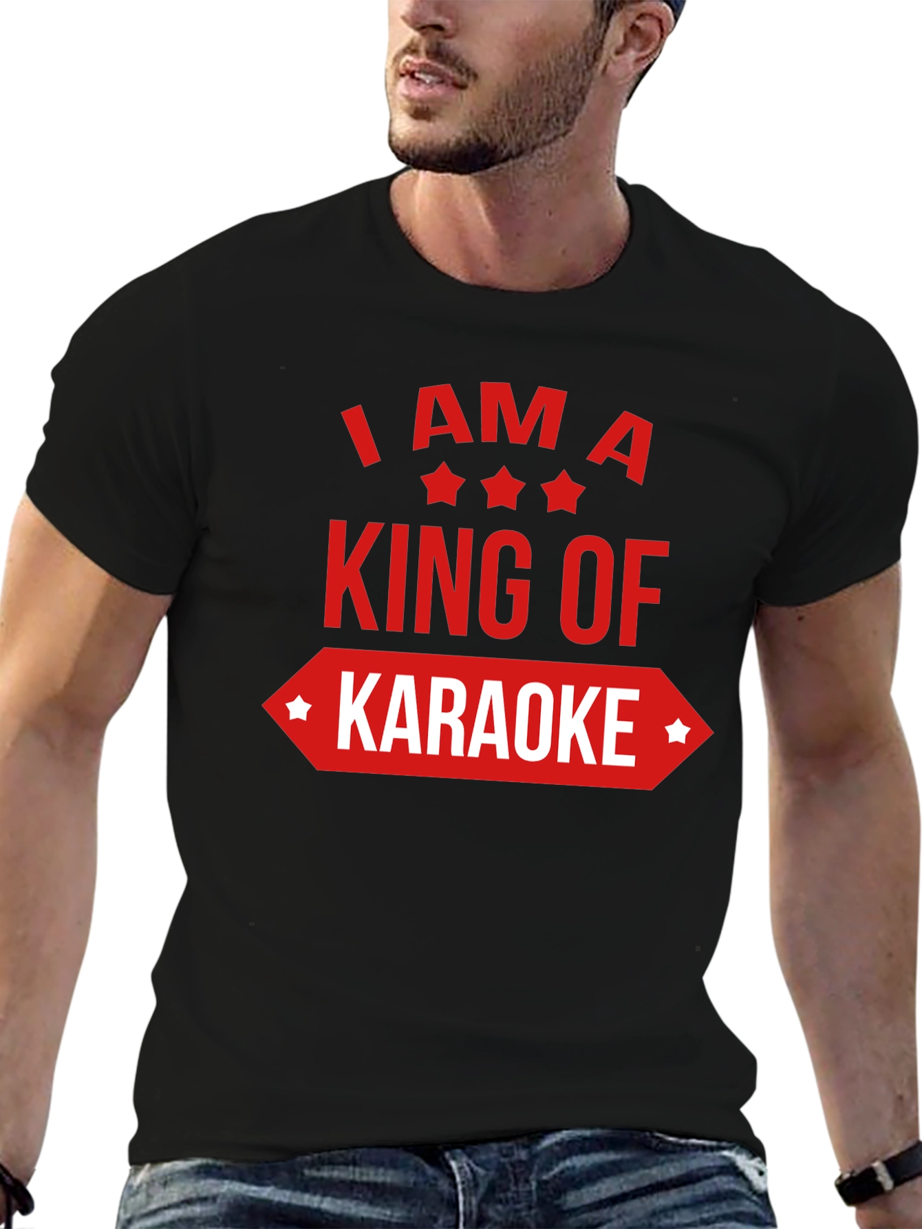 Karaoke King T-Shirt - Stylish Music Lover Tee