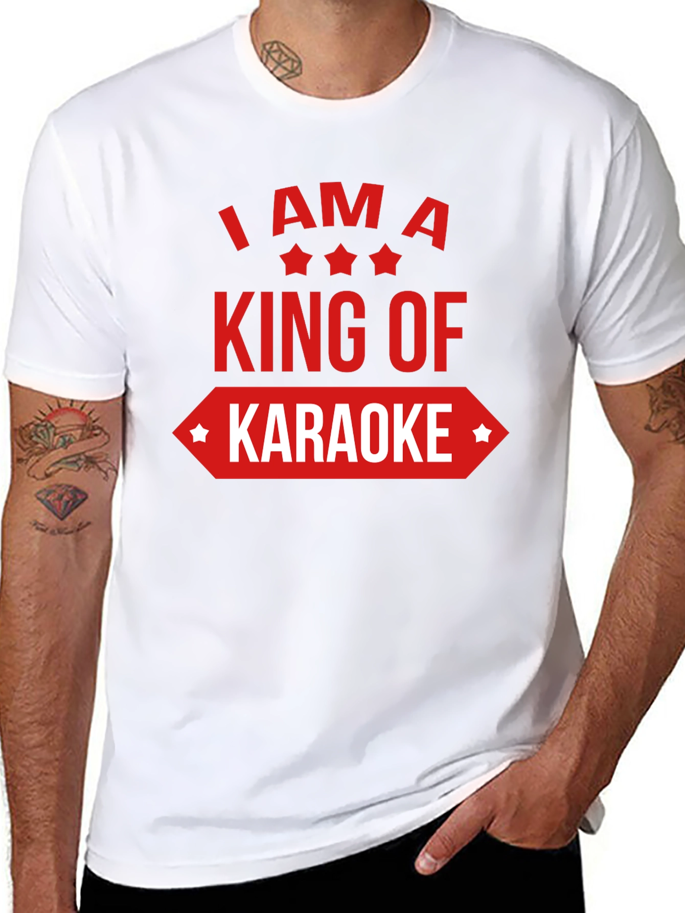 Karaoke King T-Shirt - Stylish Music Lover Tee