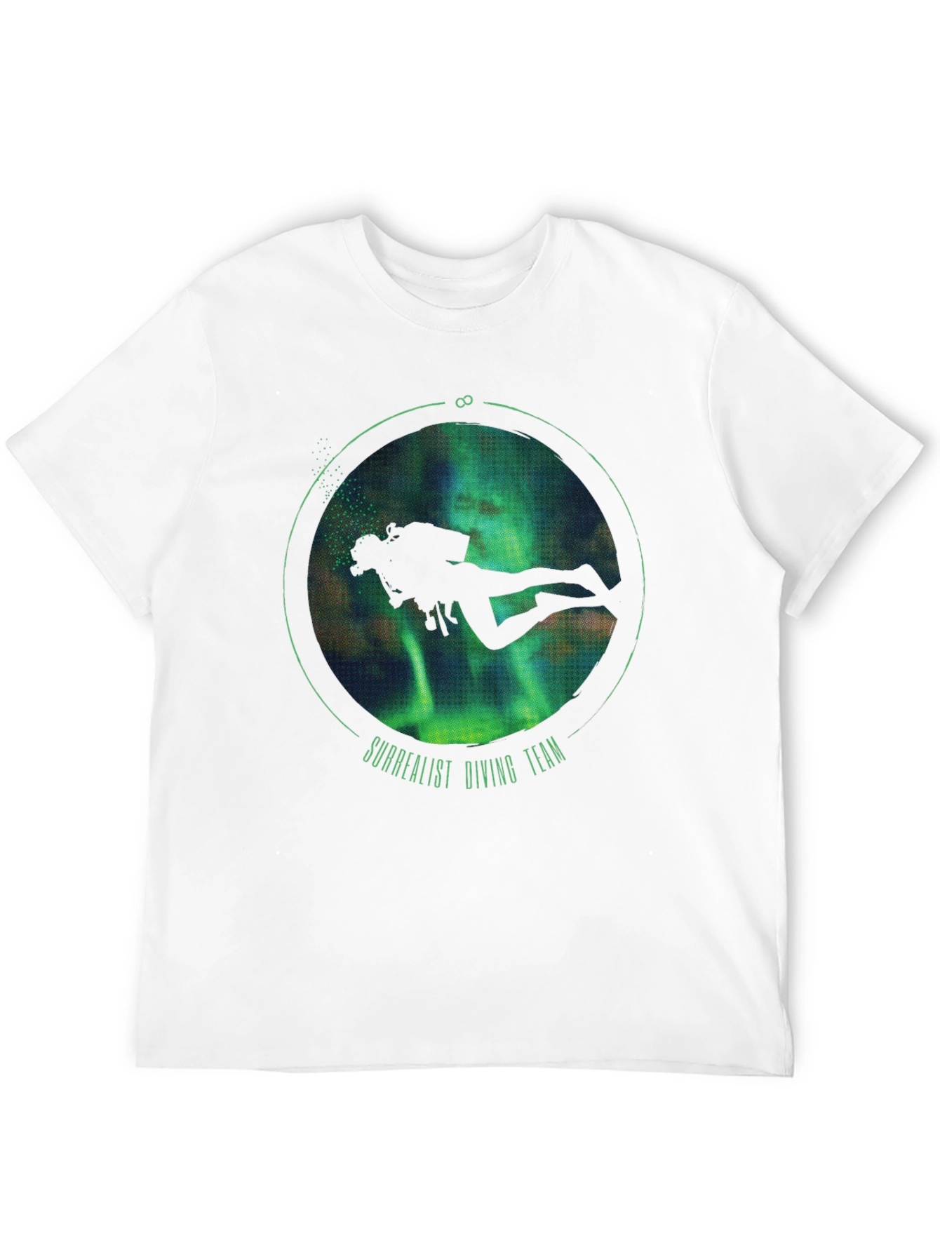 Surrealist Diving Team Black T-Shirt