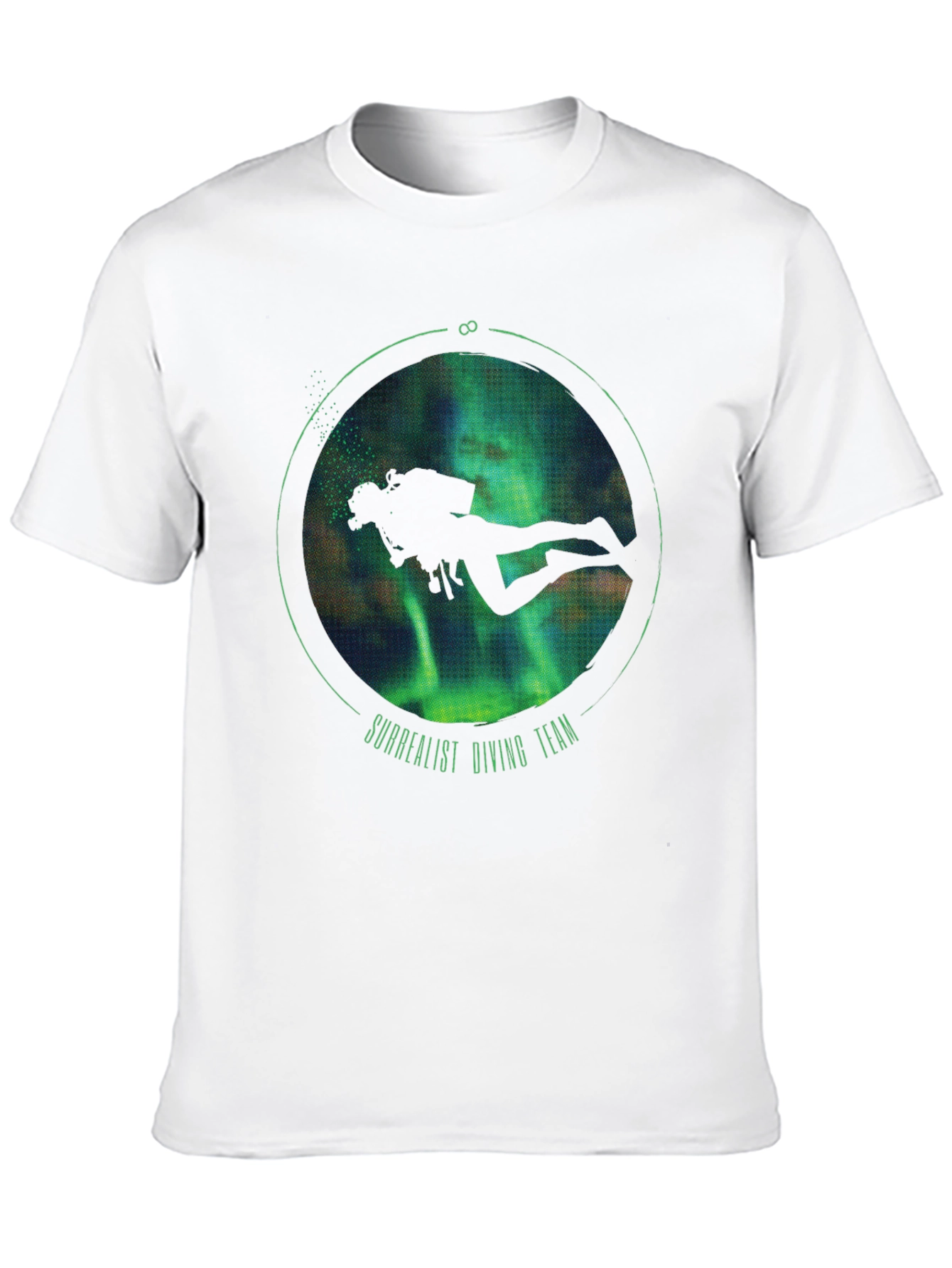 Surrealist Diving Team Black T-Shirt