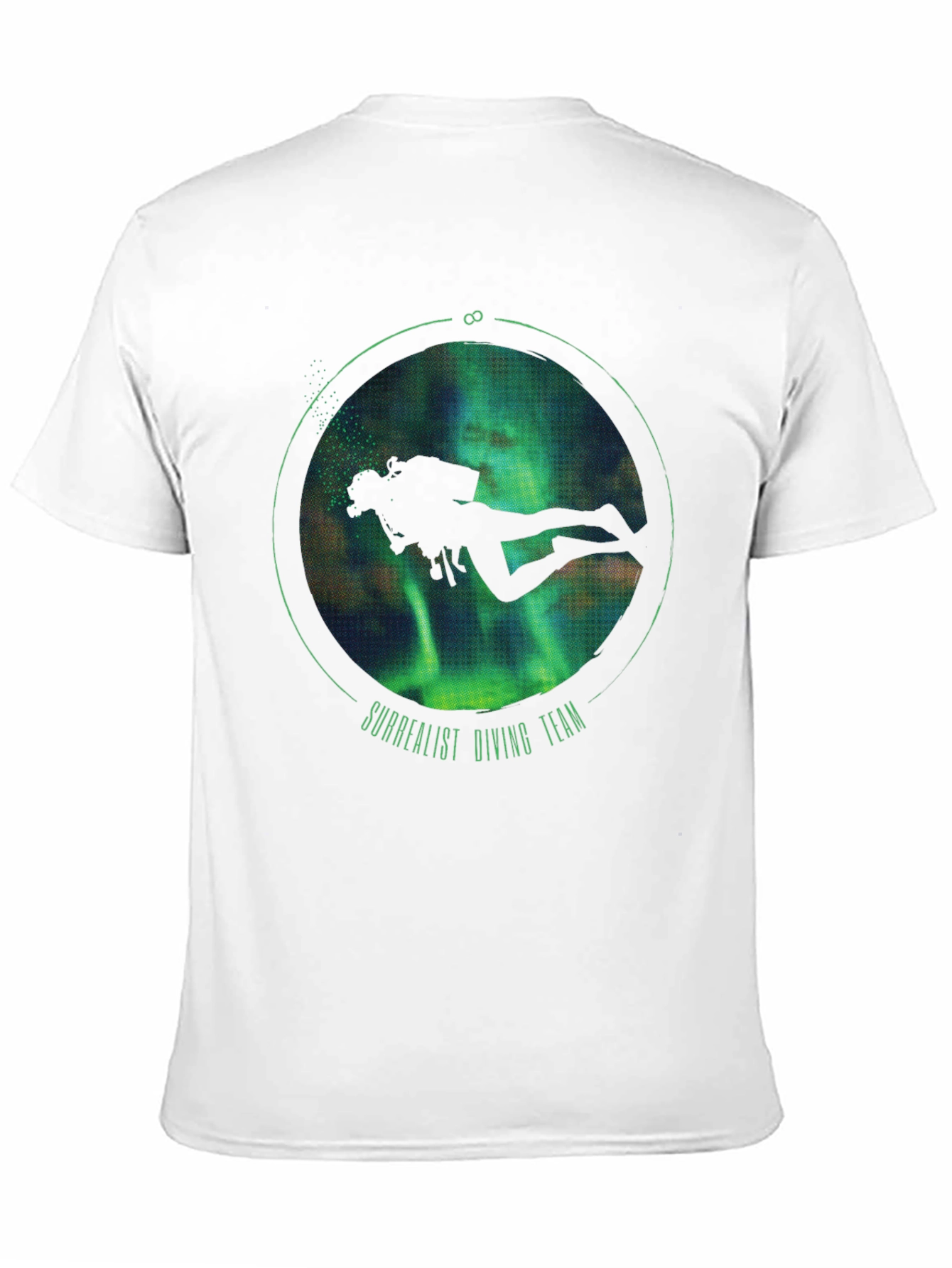 Surrealist Diving Team Black T-Shirt