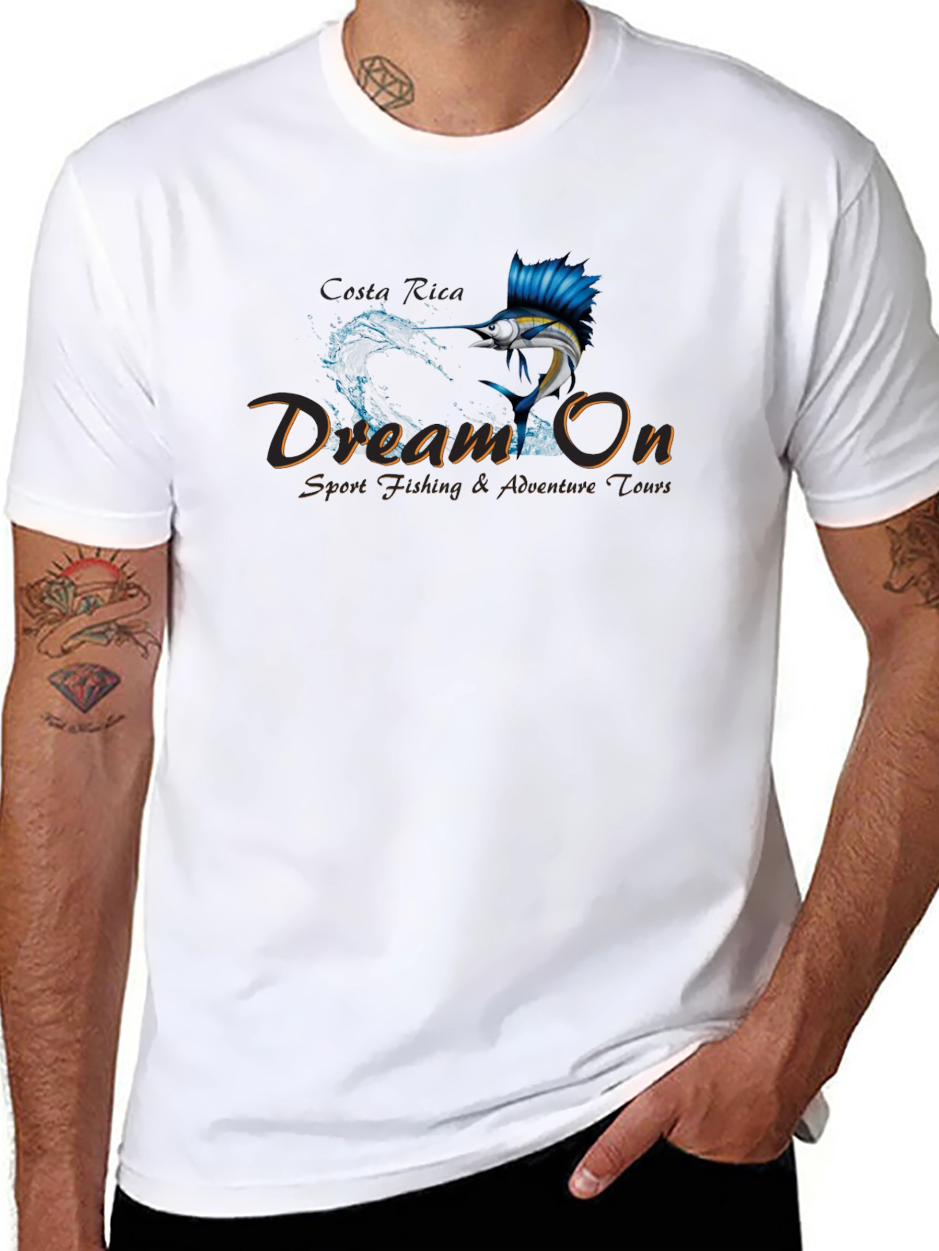 Dream On Sport Fishing T-Shirt - Adventure Tours