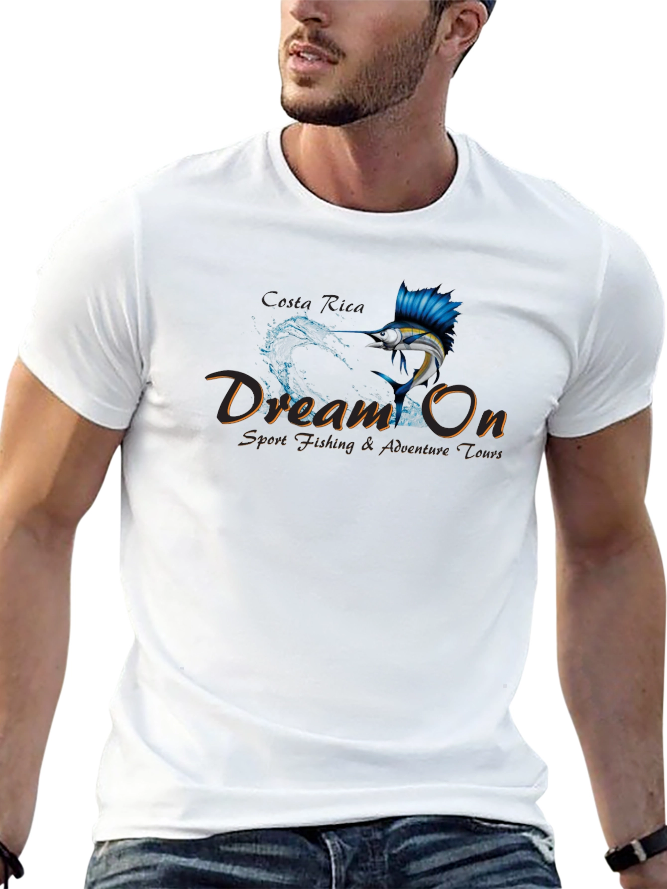 Dream On Sport Fishing T-Shirt - Adventure Tours
