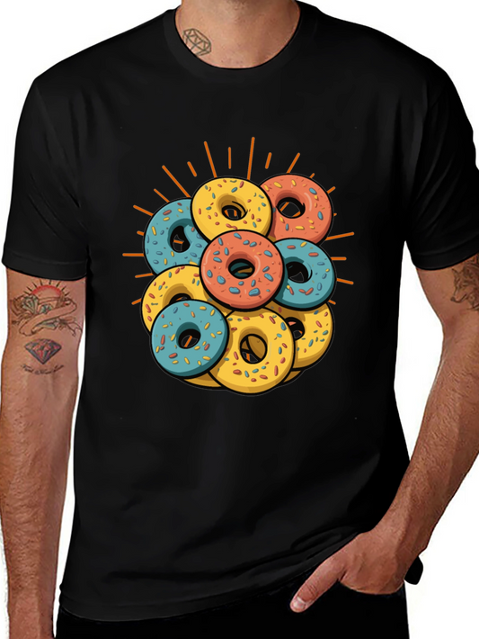 Donut Stack Graphic T-Shirt
