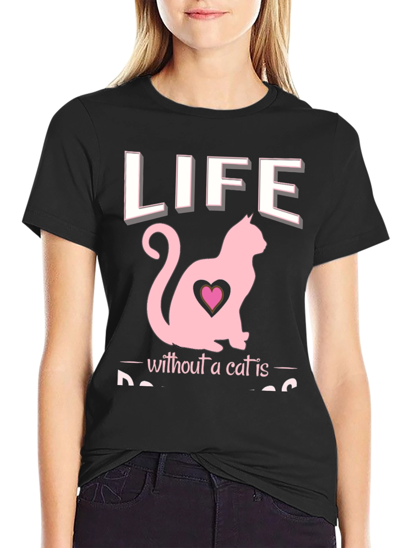Life Without a Cat T-Shirt