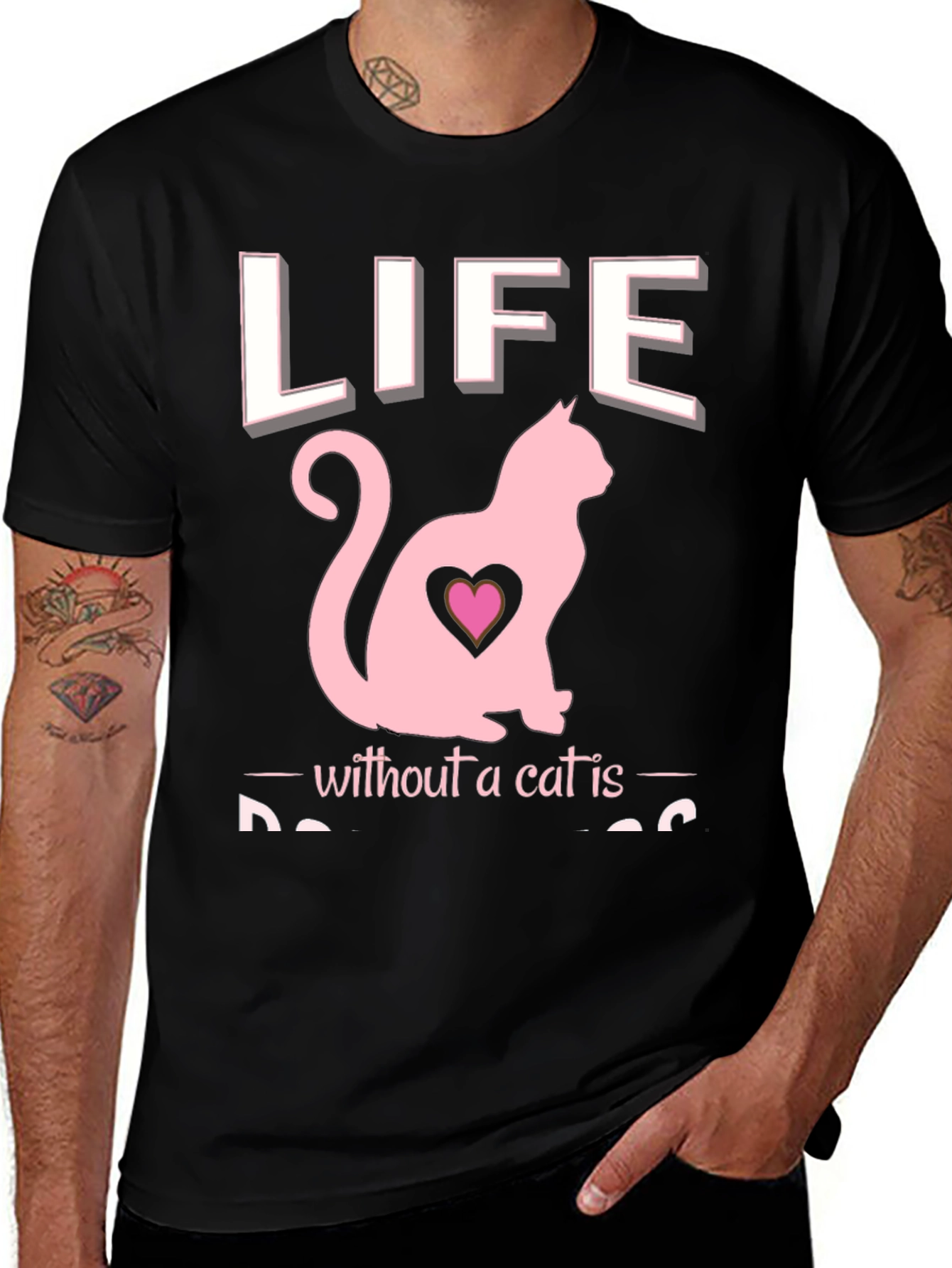 Life Without a Cat T-Shirt