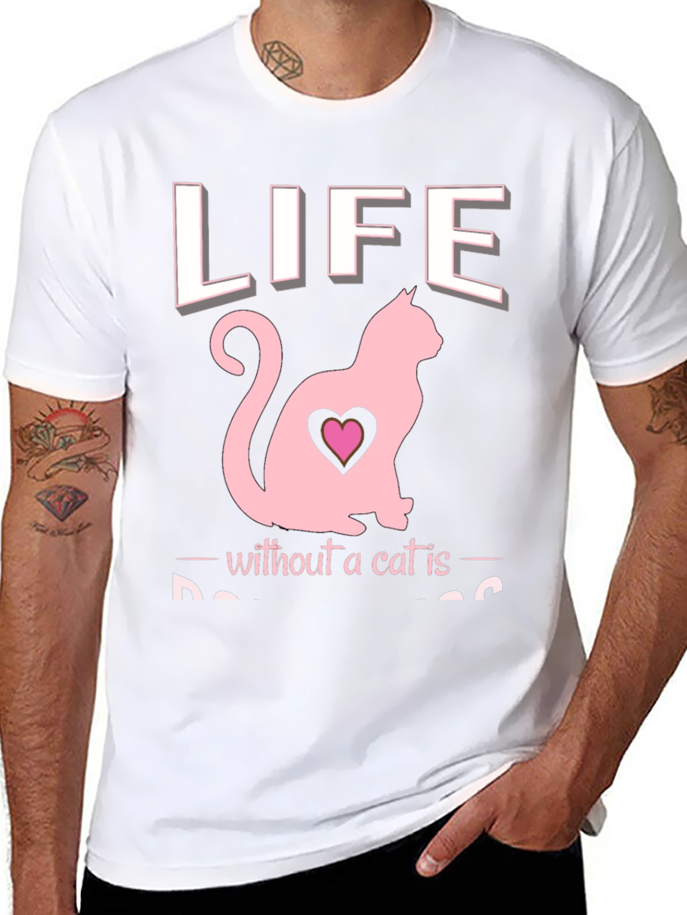 Life Without a Cat T-Shirt