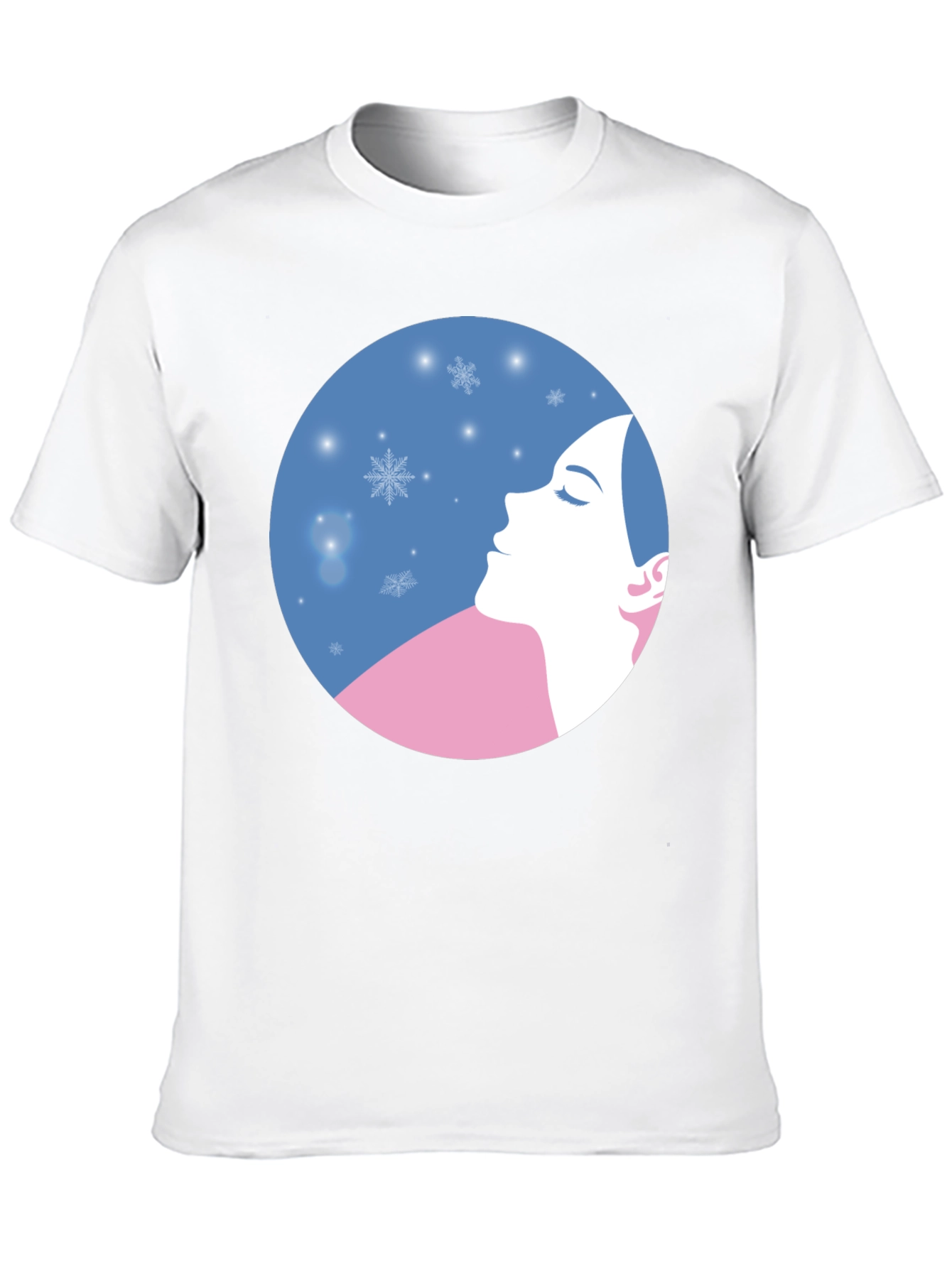 Winter Dream T-Shirt - Artistic Silhouette Design
