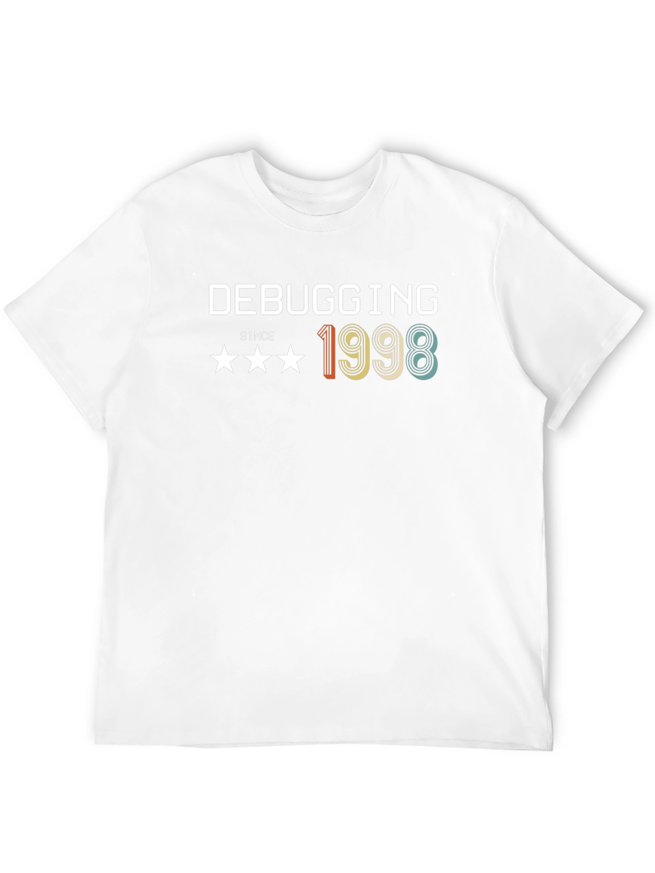 Debugging Since 1998 Retro Black T-Shirt