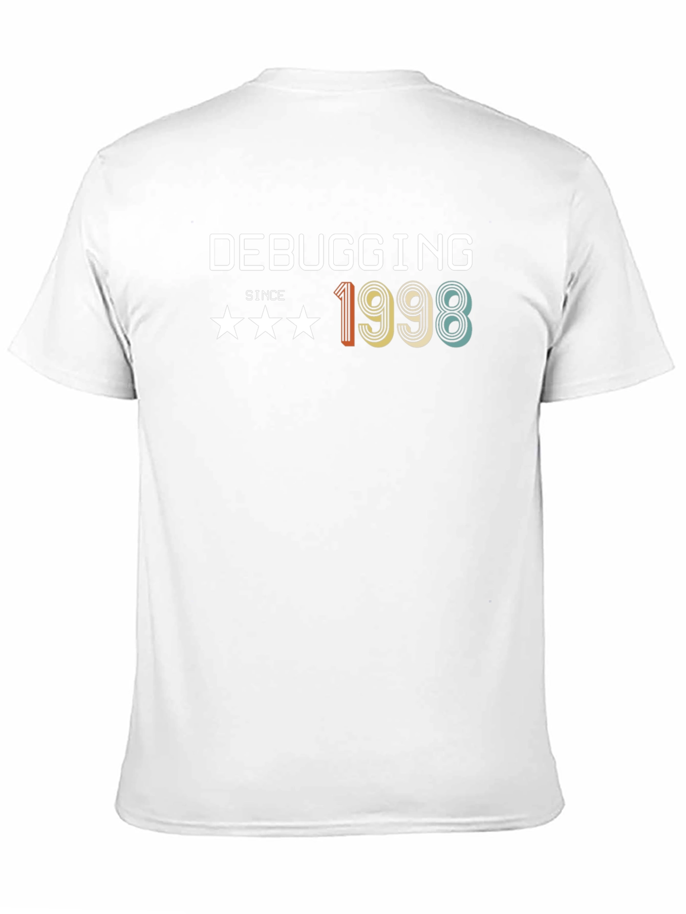 Debugging Since 1998 Retro Black T-Shirt