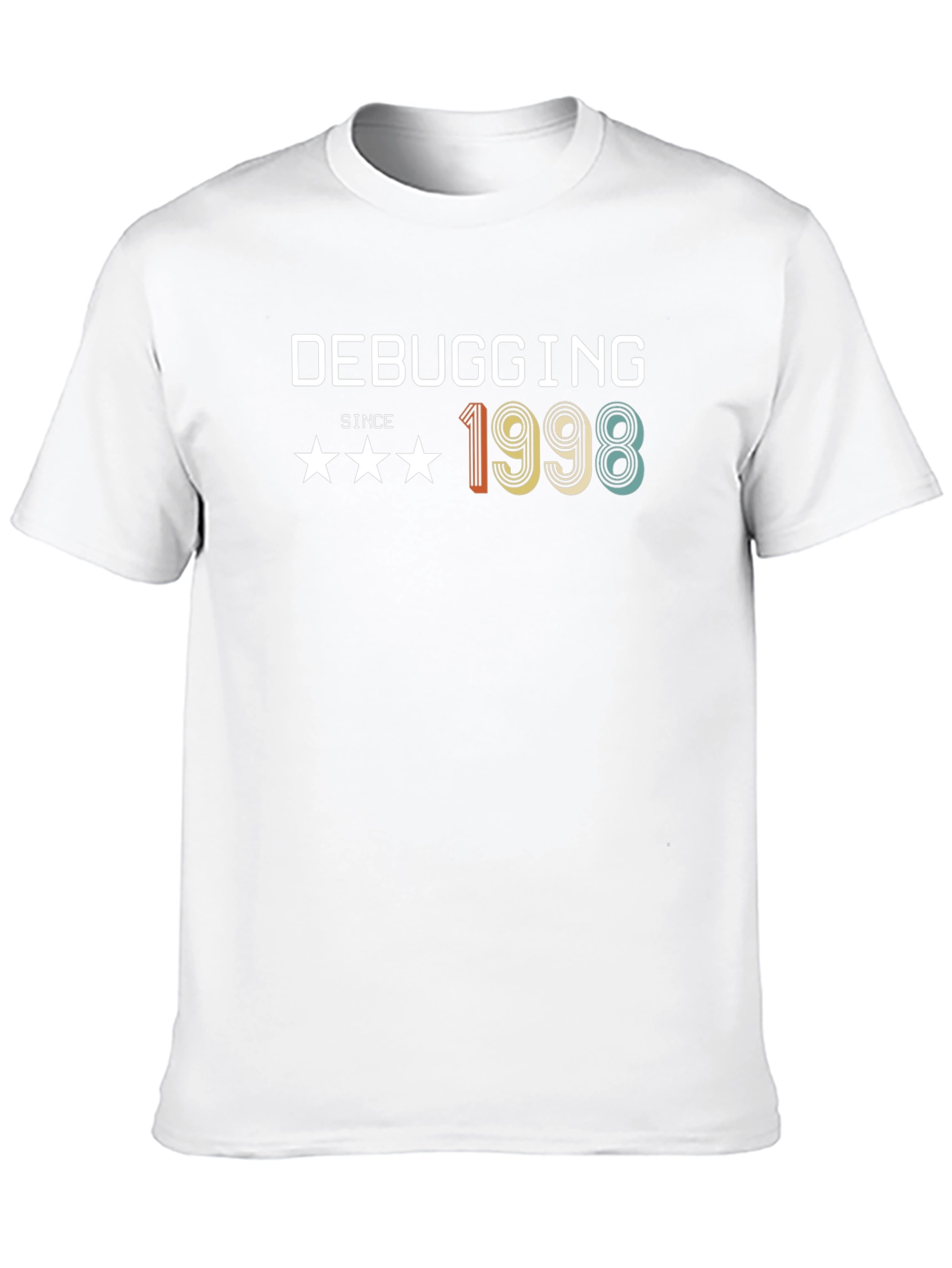 Debugging Since 1998 Retro Black T-Shirt