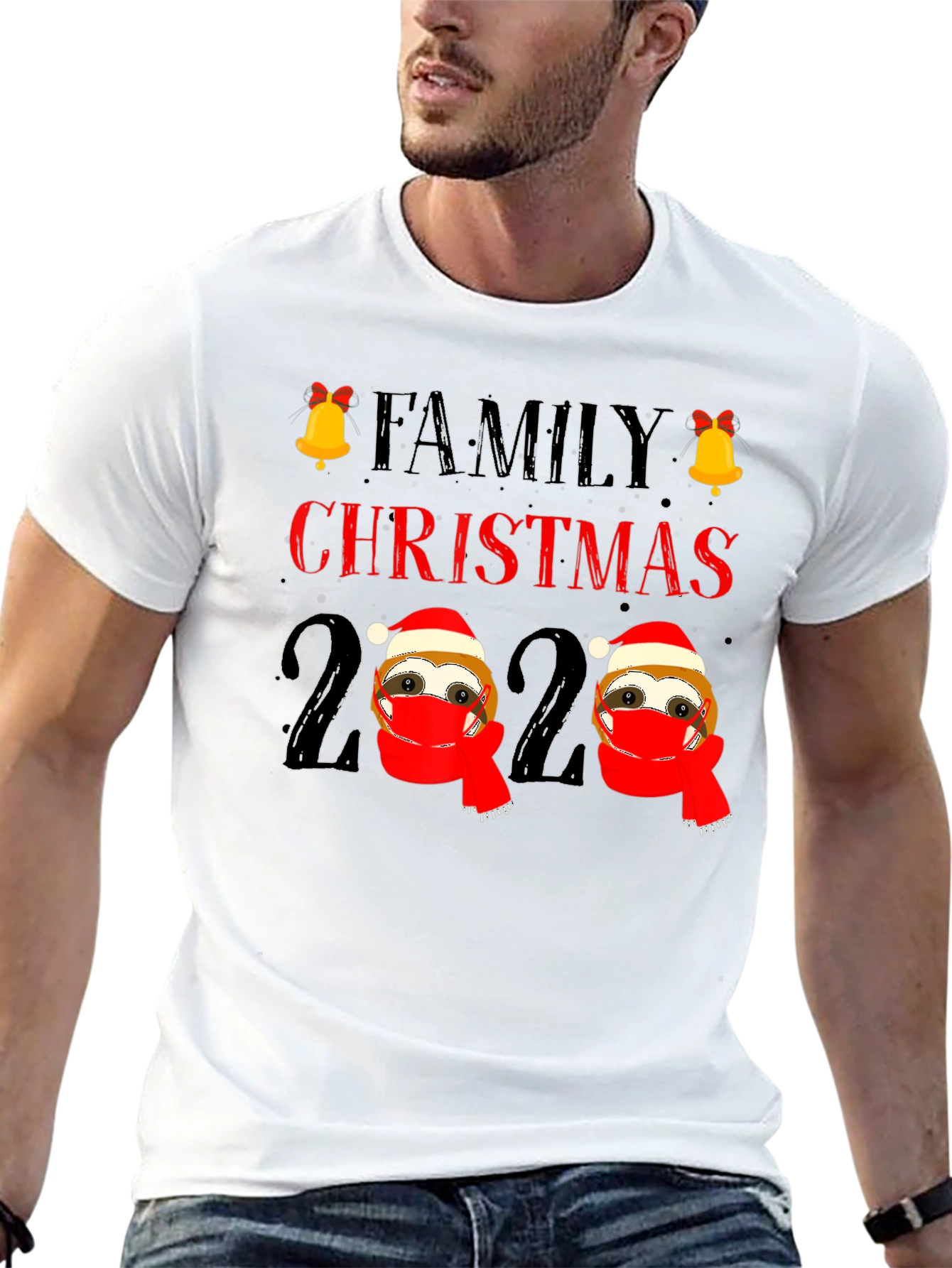 Family Christmas 2020 Sloth T-Shirt
