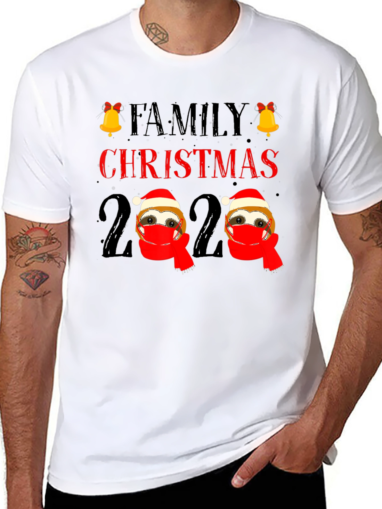 Family Christmas 2020 Sloth T-Shirt