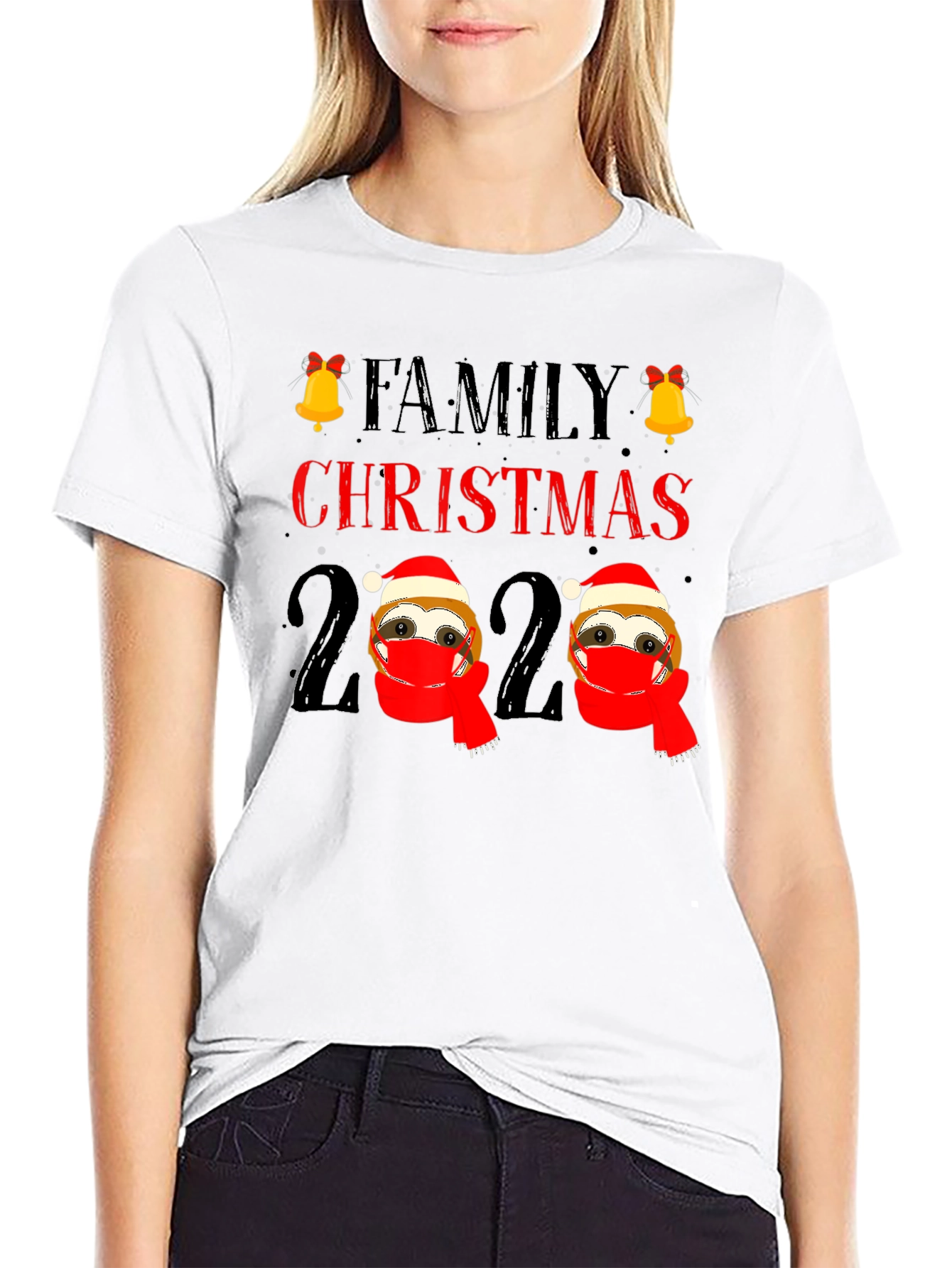 Family Christmas 2020 Sloth T-Shirt