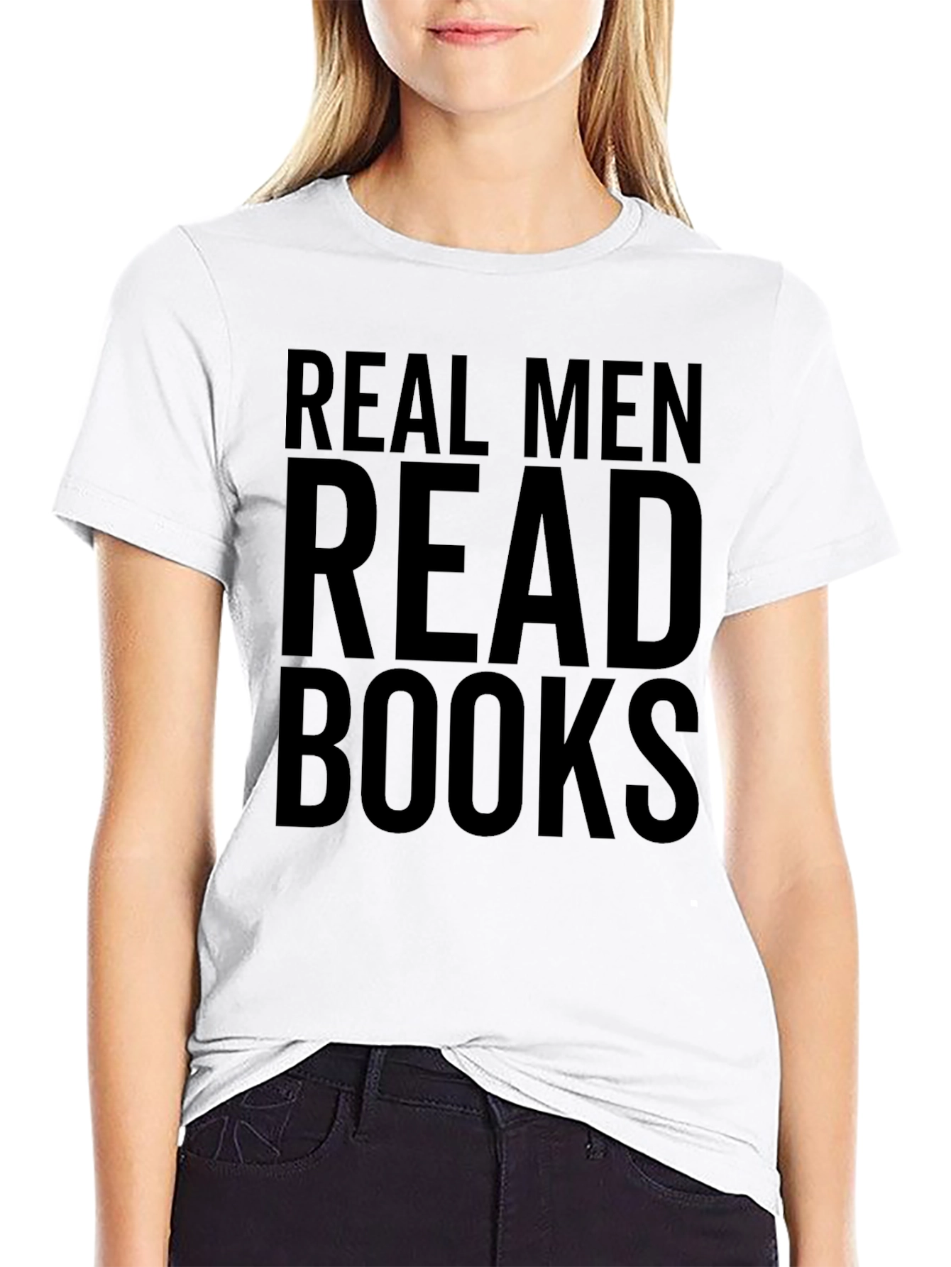 Real Men Read Books Graphic T-Shirt