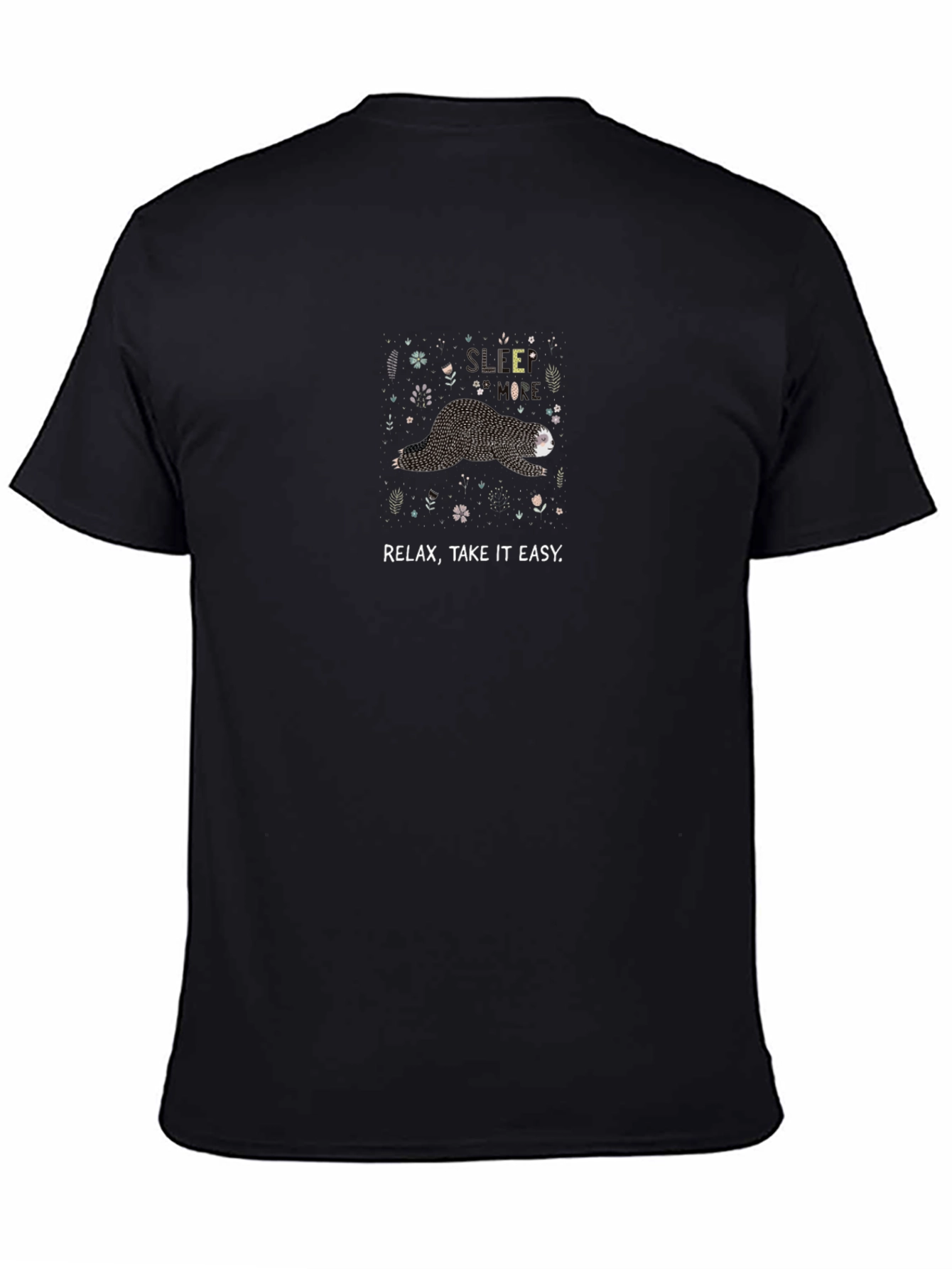 Relax Sloth Graphic Tee - Take it Easy