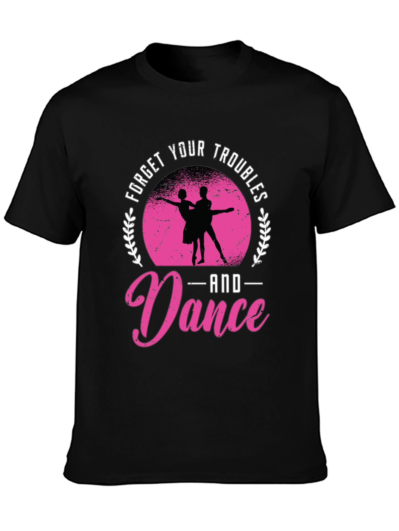 Forget Troubles Dance Graphic Tee