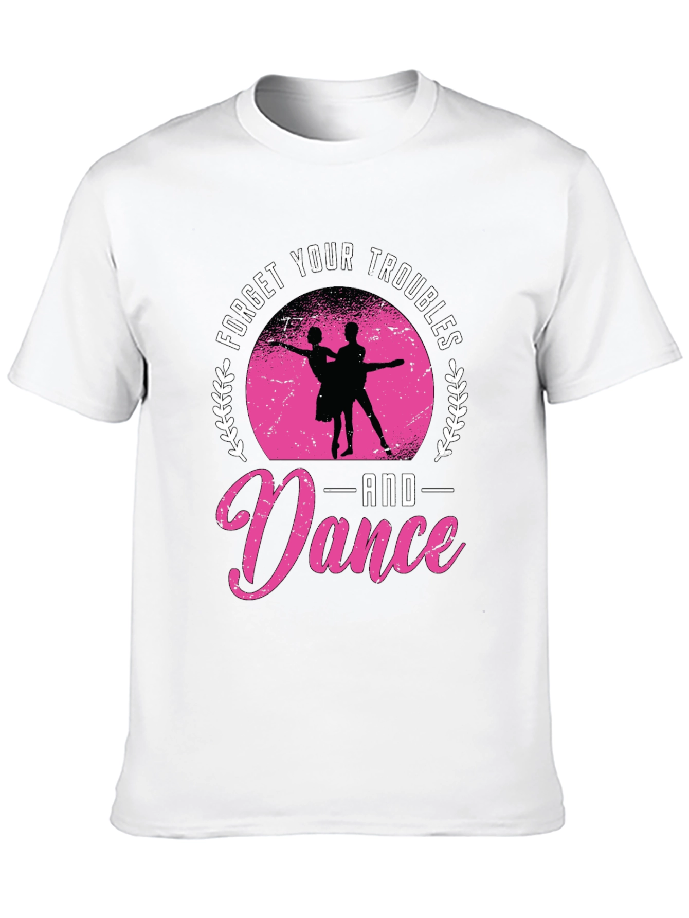 Forget Troubles Dance Graphic Tee