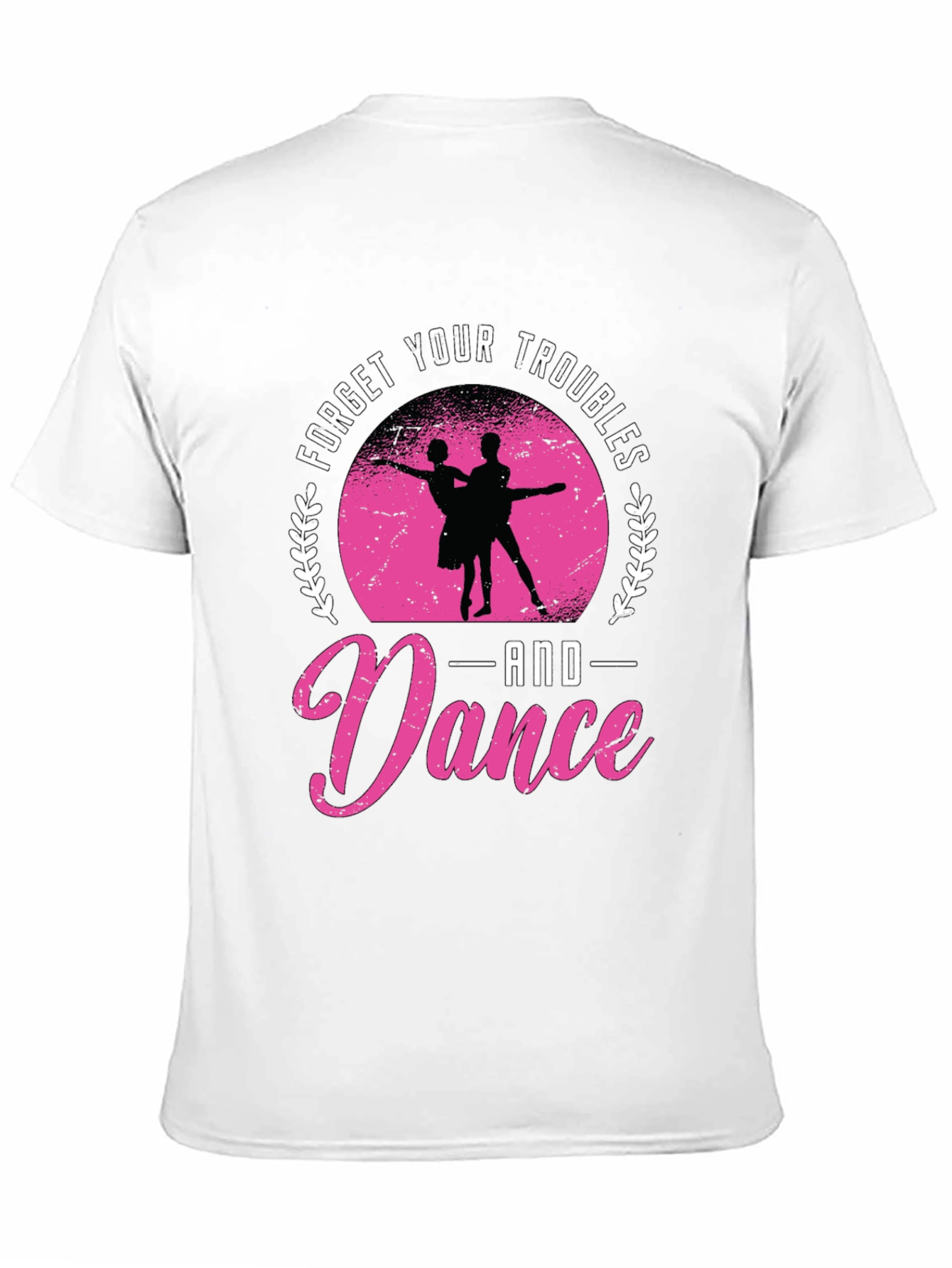 Forget Troubles Dance Graphic Tee
