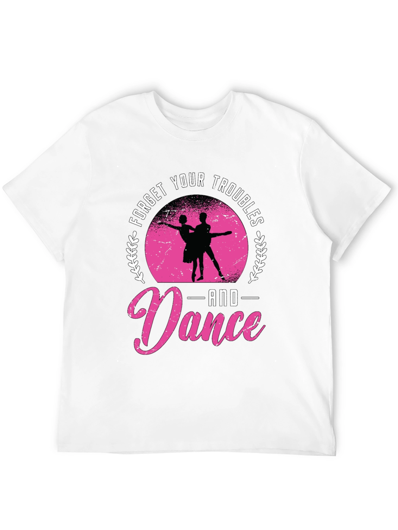 Forget Troubles Dance Graphic Tee
