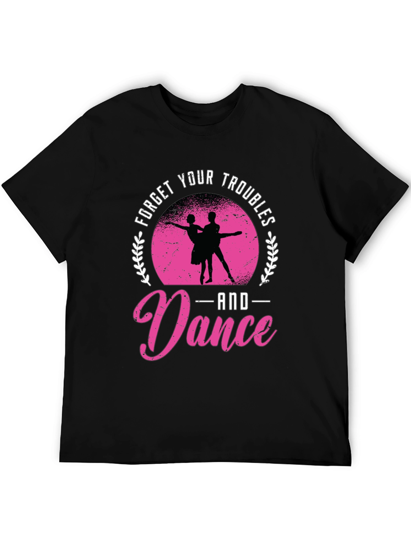 Forget Troubles Dance Graphic Tee